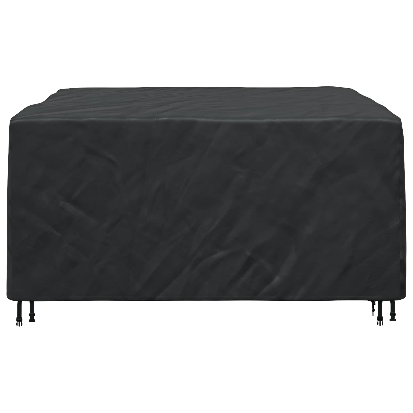 Möbelbezug Uni Schwarz 180 x 190 x 85 cm 210D