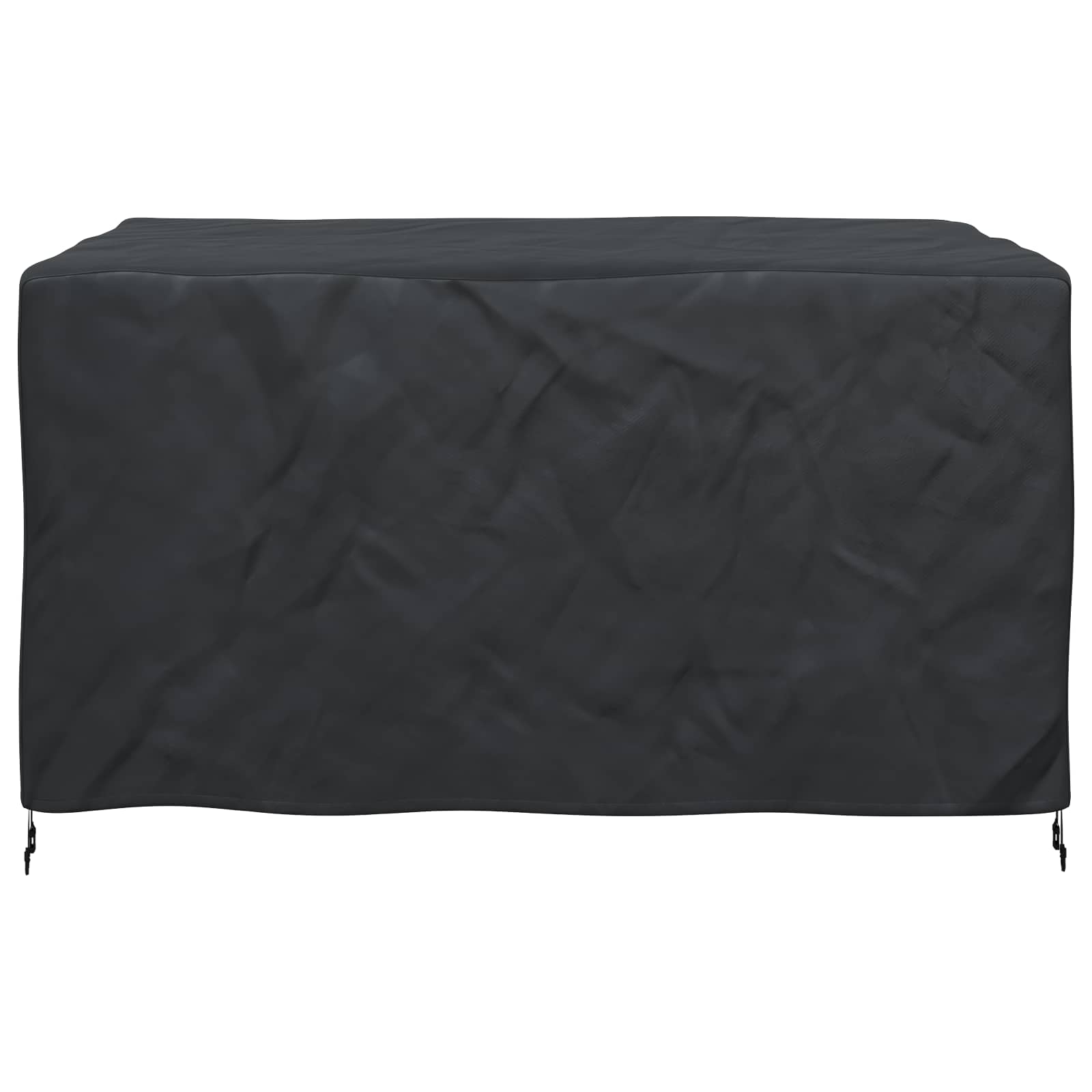 Möbelbezug Uni Schwarz 180 x 120 x 74 cm 210D