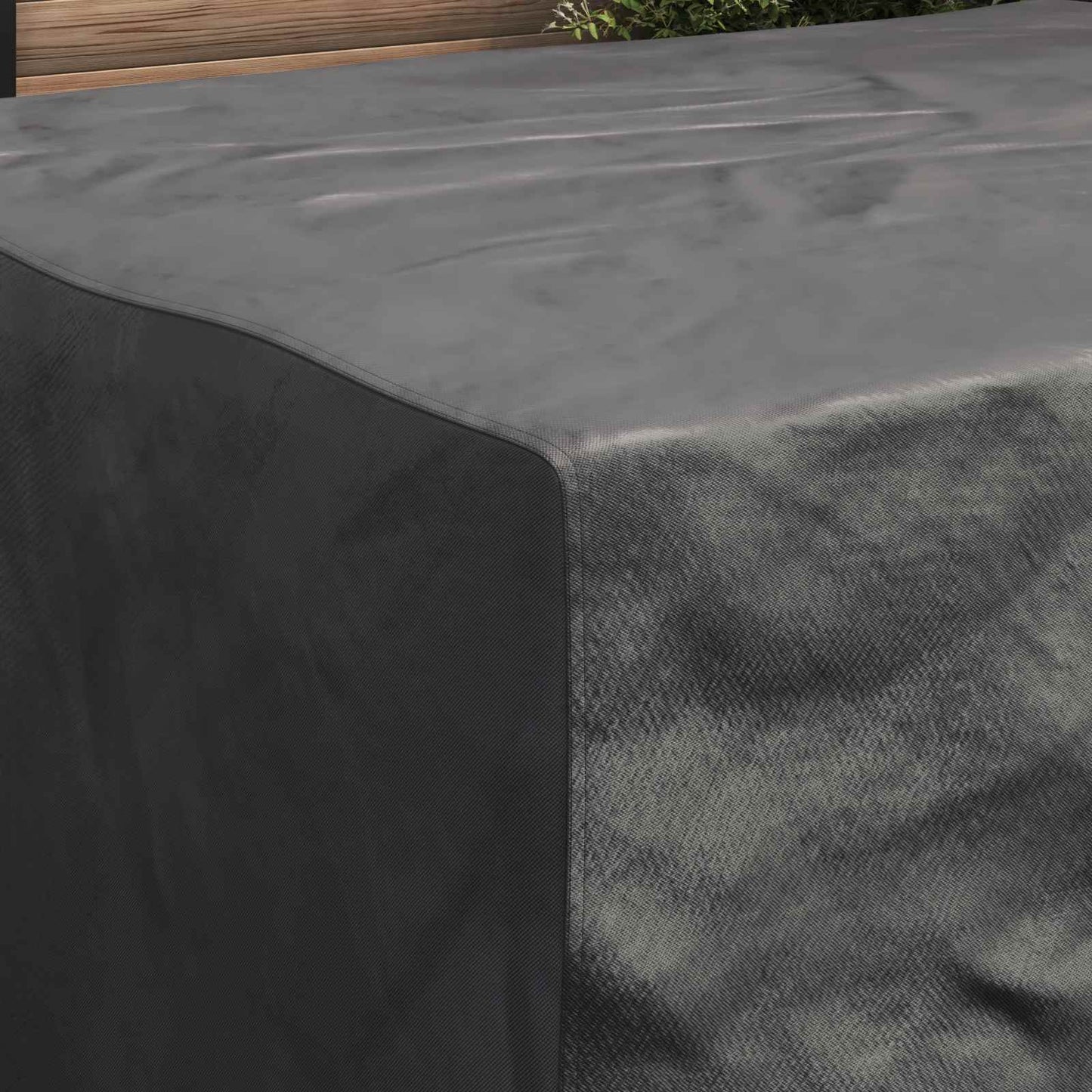 Möbelbezug Uni Schwarz 200 x 150 x 85 cm 210D