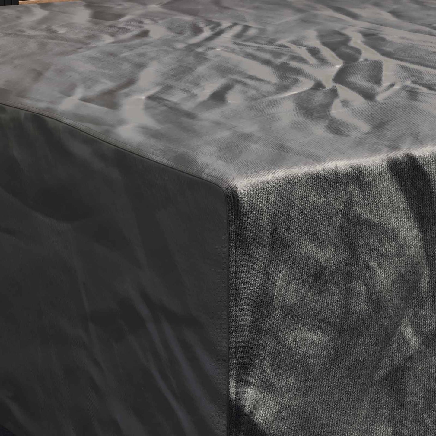 Möbelbezug Uni Schwarz 220 x 220 x 70 cm 210D