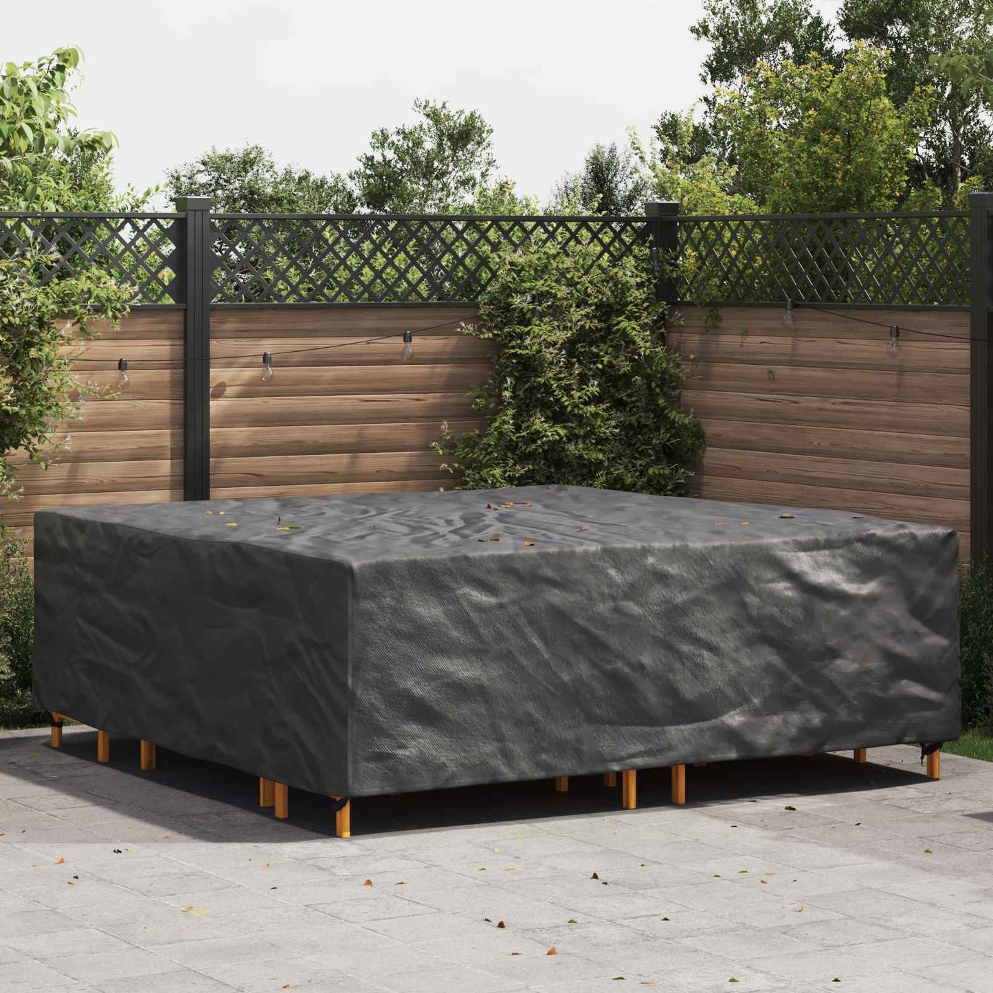 Möbelbezug Uni Schwarz 220 x 220 x 70 cm 210D