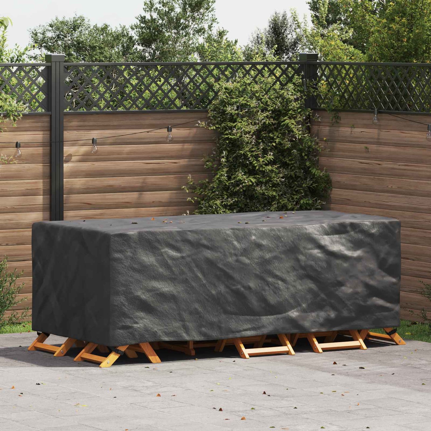 Möbelbezug Uni Schwarz 229 x 113 x 73 cm 210D