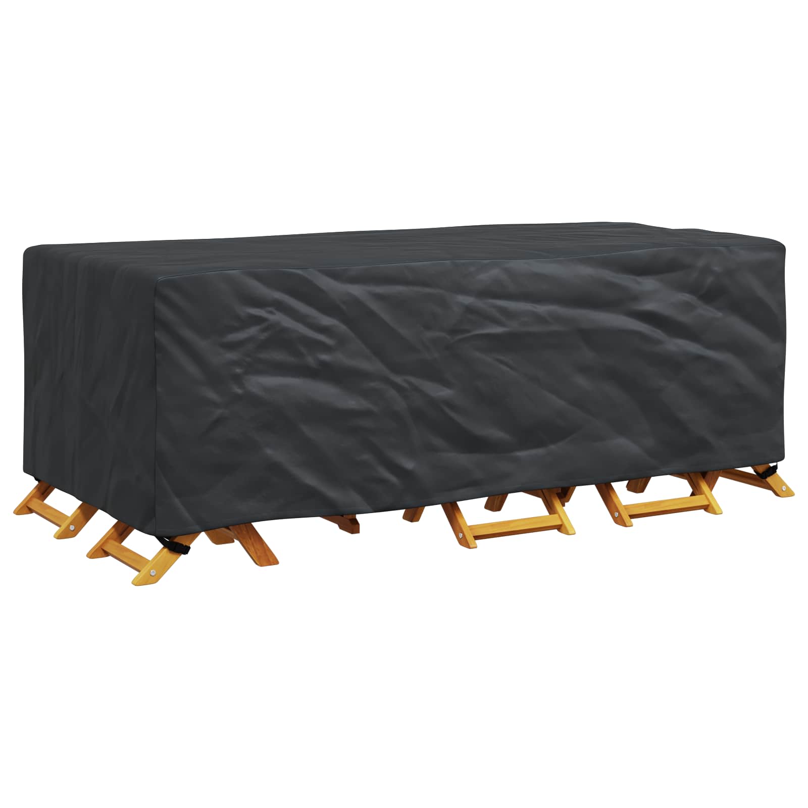 Möbelbezug Uni Schwarz 229 x 113 x 73 cm 210D