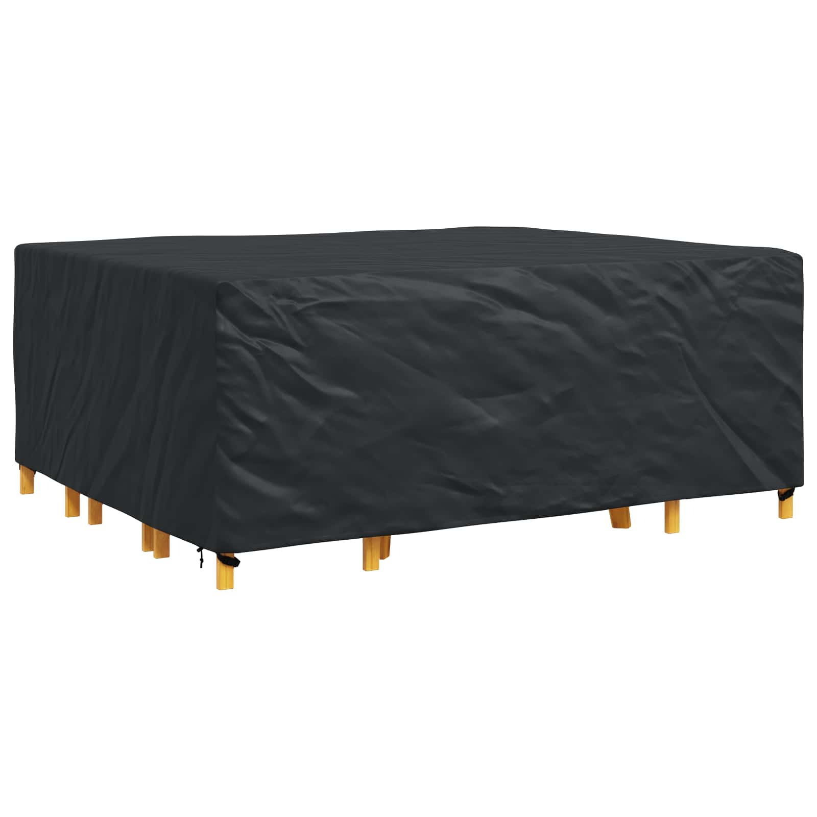 Möbelbezug Uni Schwarz 250 x 210 x 70 cm 210D