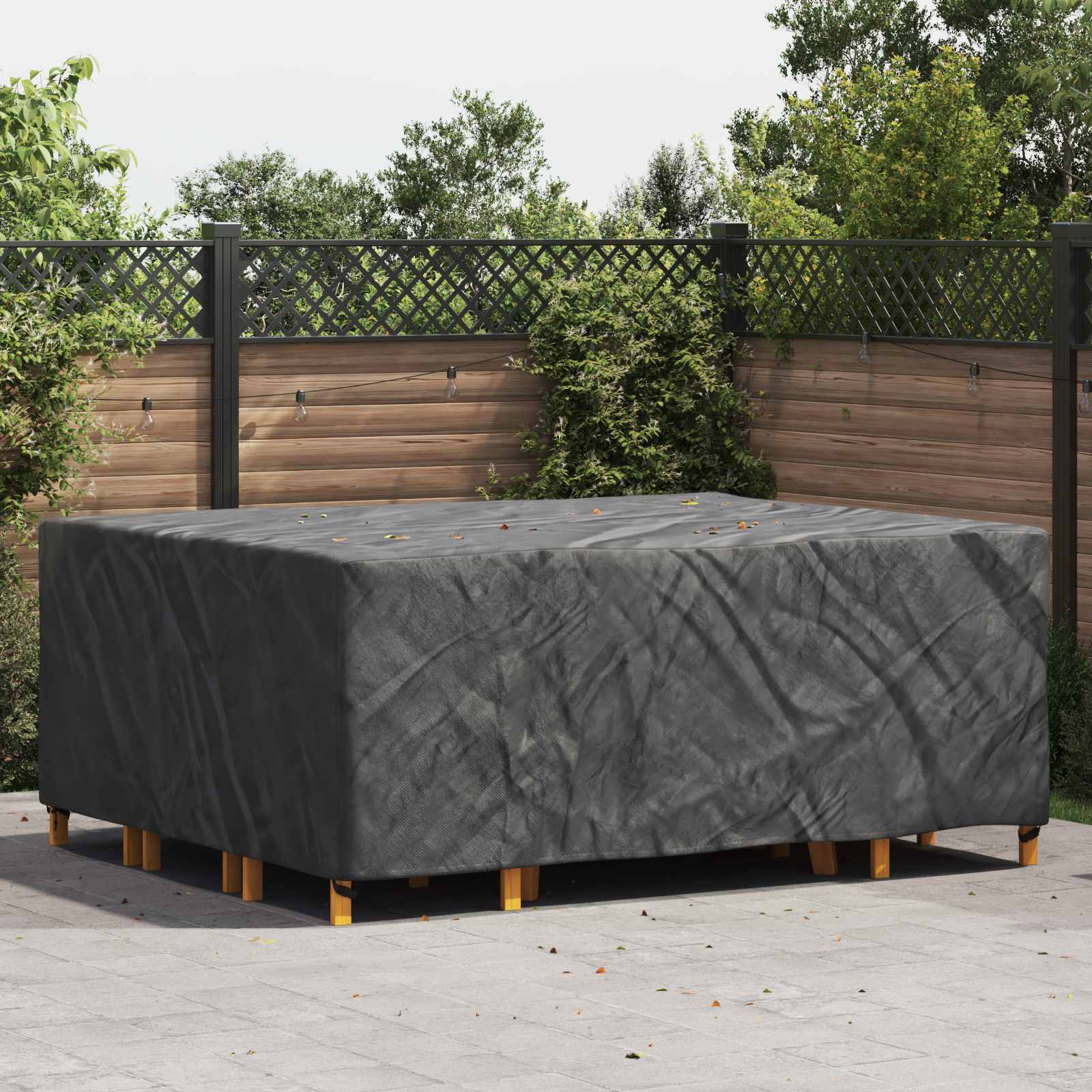 Möbelbezug Uni Schwarz 250 x 210 x 70 cm 420D