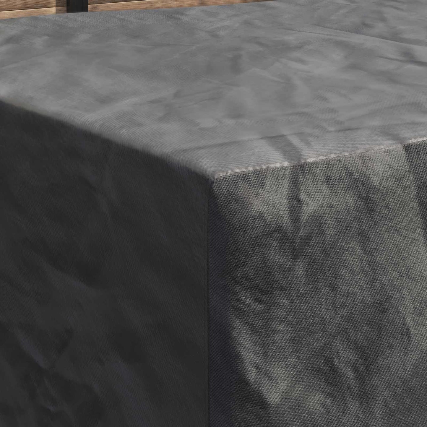 Möbelbezug Uni Schwarz 270 x 180 x 90 cm 420D