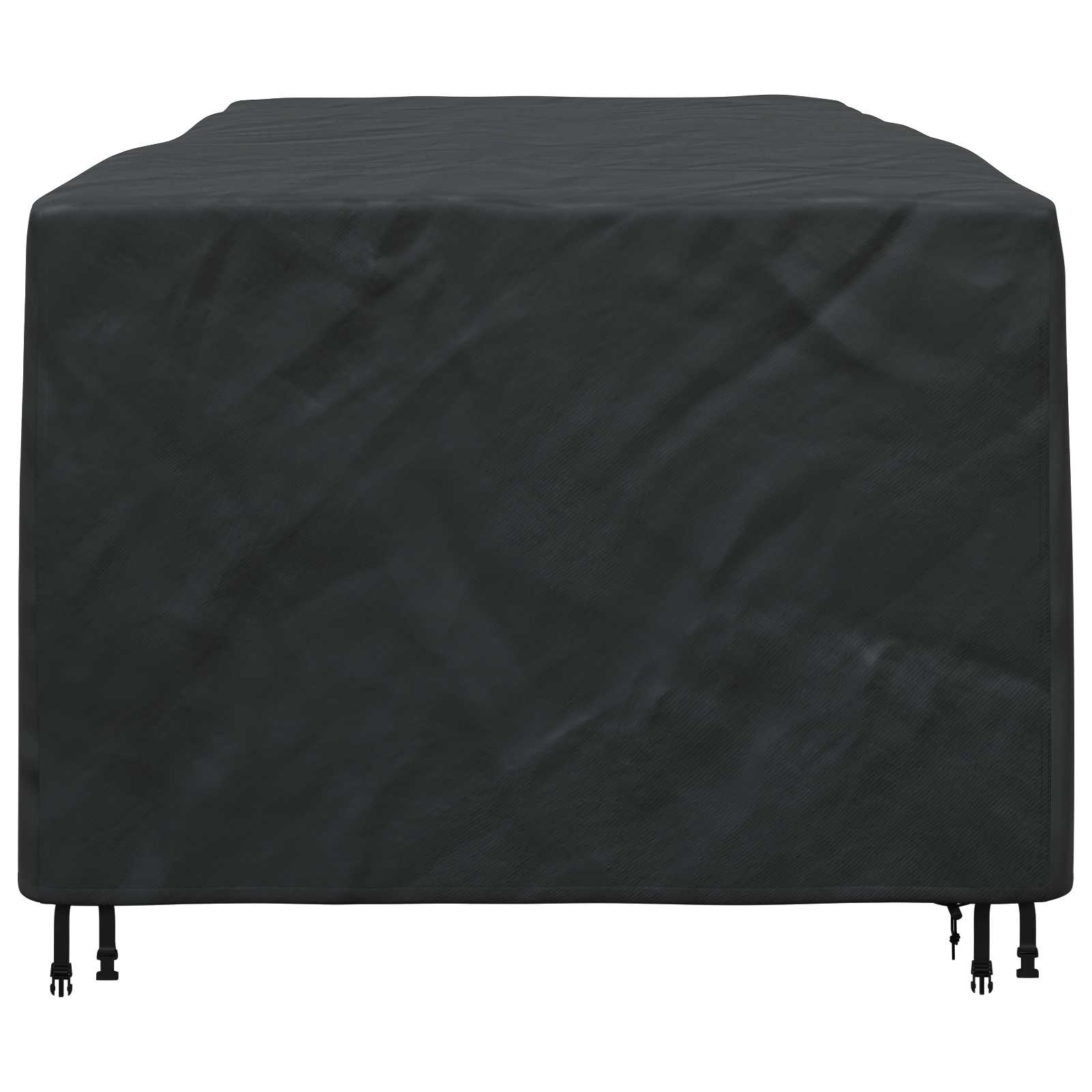 Möbelbezug Uni Schwarz 300 x 110 x 70 cm 210D