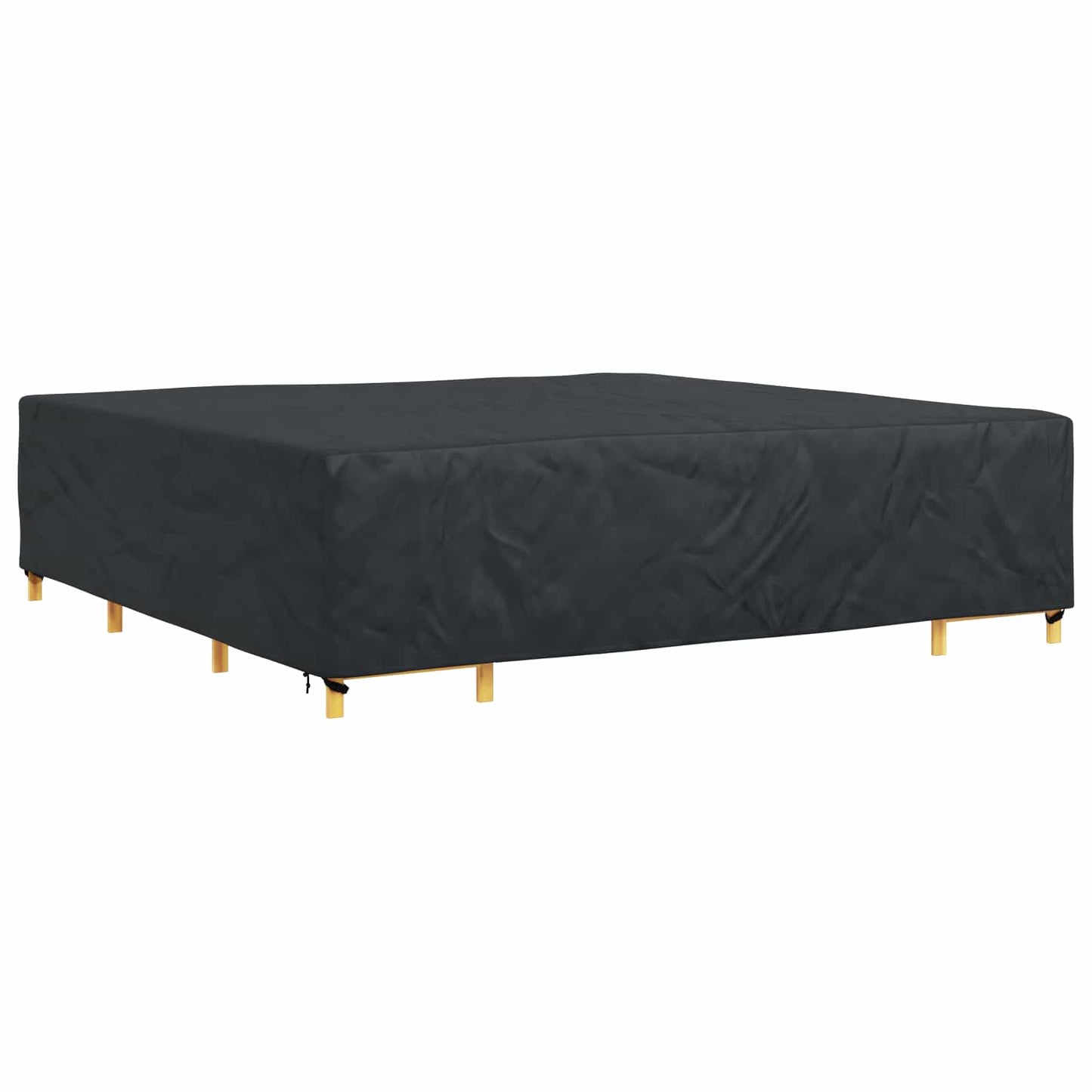 Möbelbezug Uni Schwarz 300 x 300 x 70 cm 600D