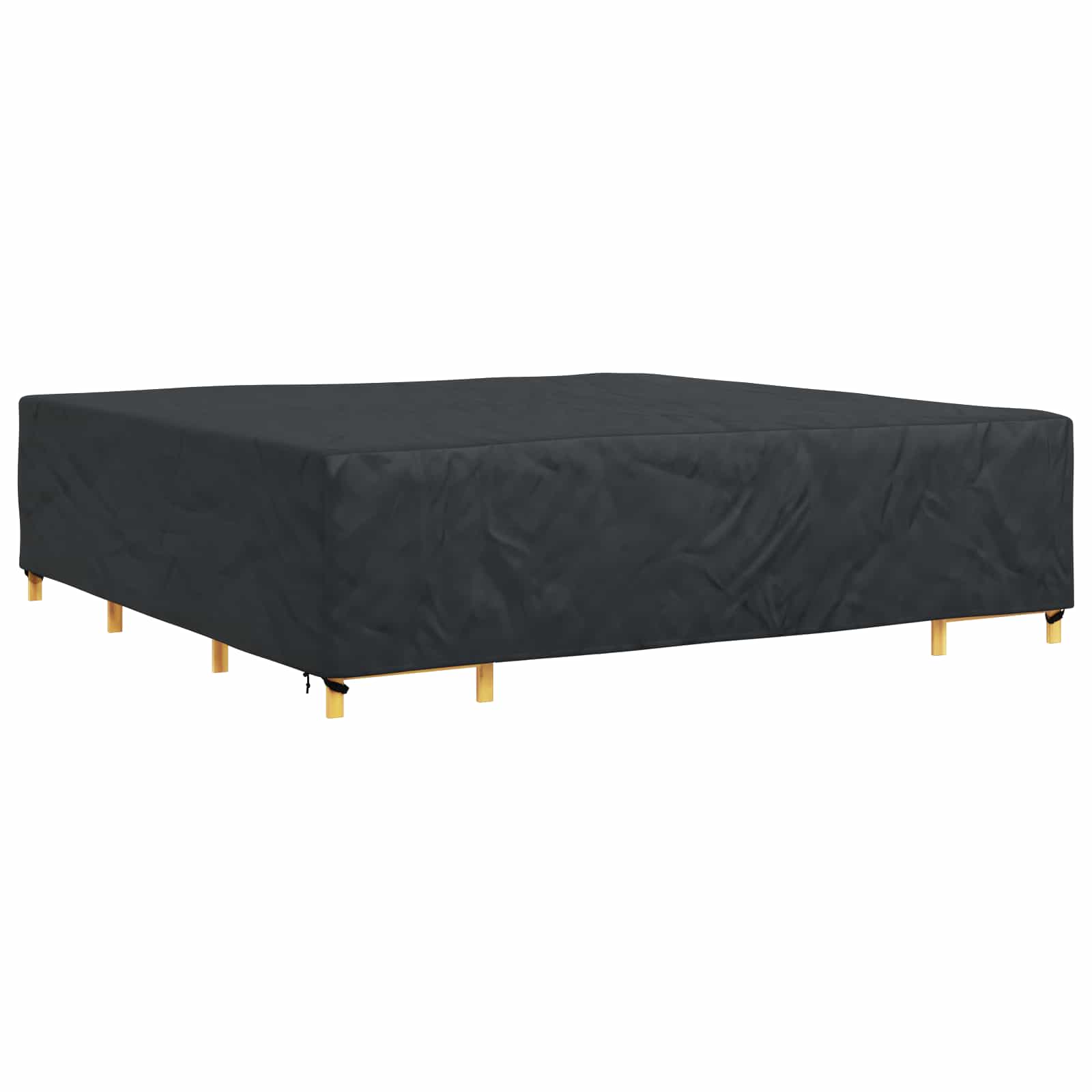 Möbelbezug Uni Schwarz 300 x 300 x 70 cm 600D