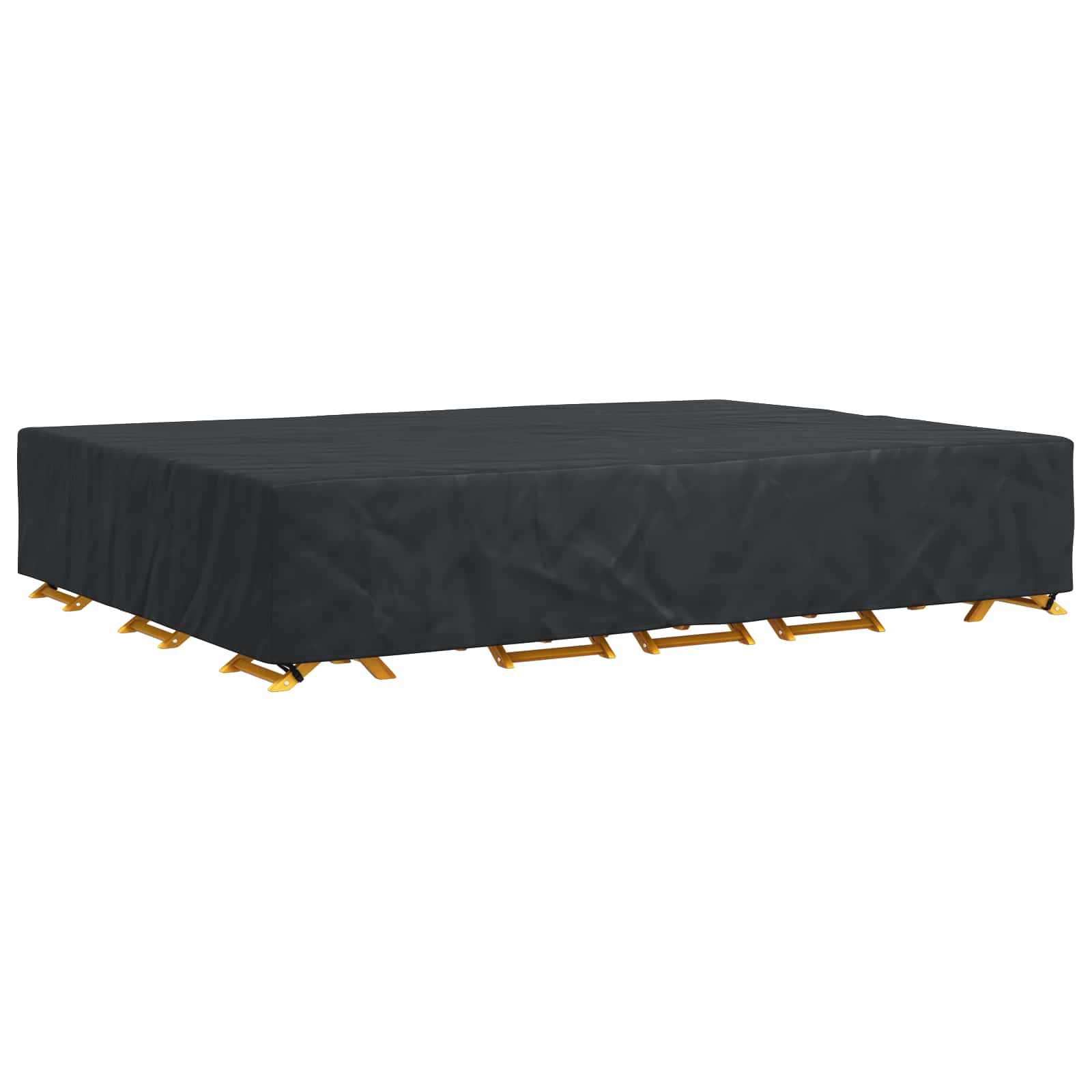 Möbelbezug Uni Schwarz 350 x 260 x 90 cm 210D