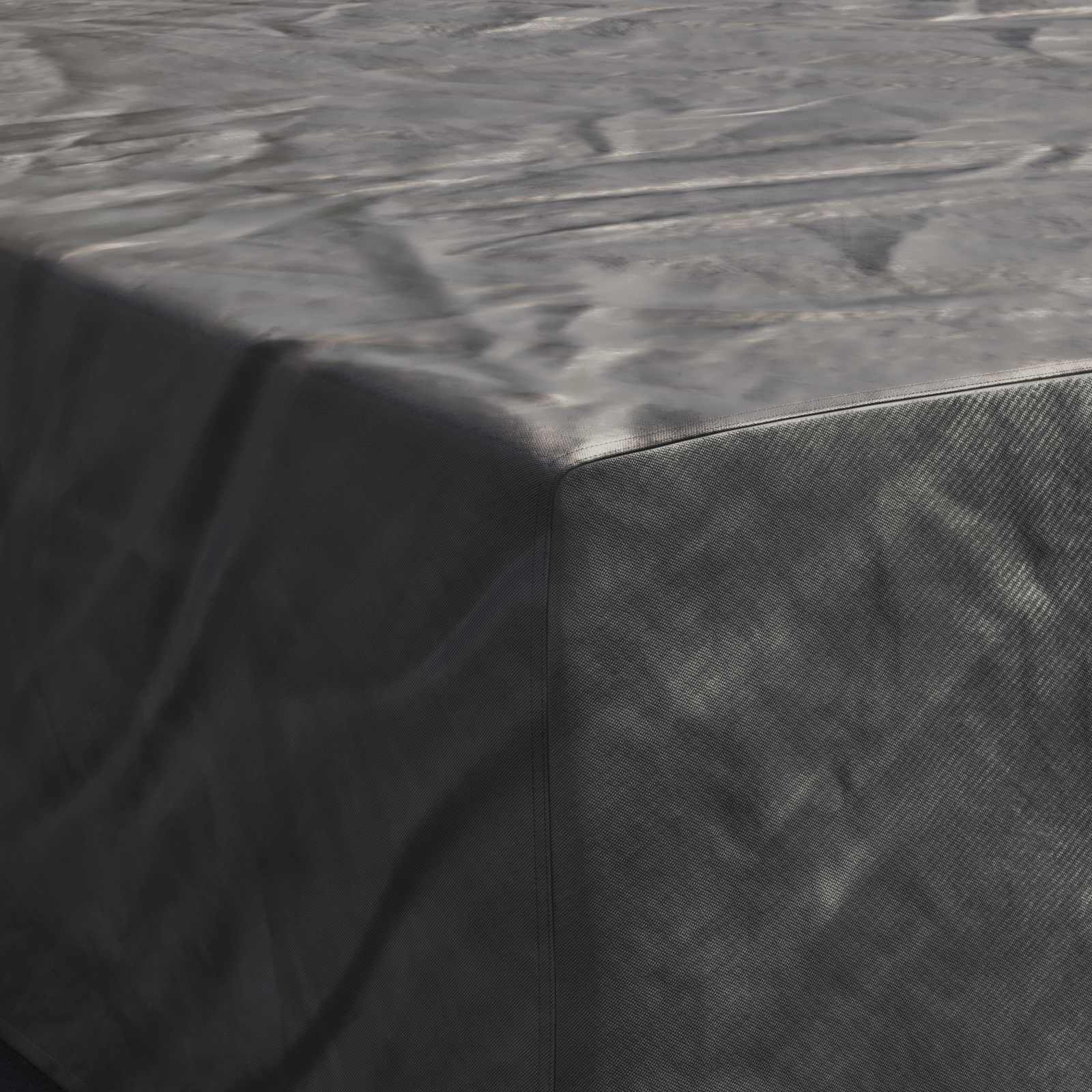 Möbelbezug Uni Schwarz 400 x 300 x 70 cm 210D