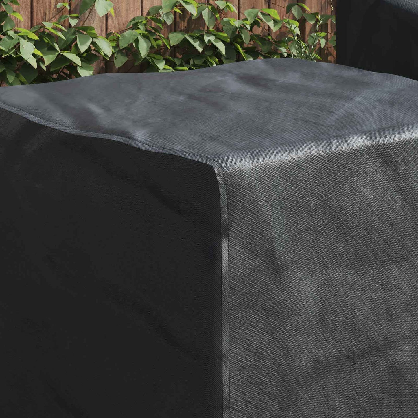 Möbelbezug Schwarz 64 x 64 x 65 cm 210D Oxford Stoff