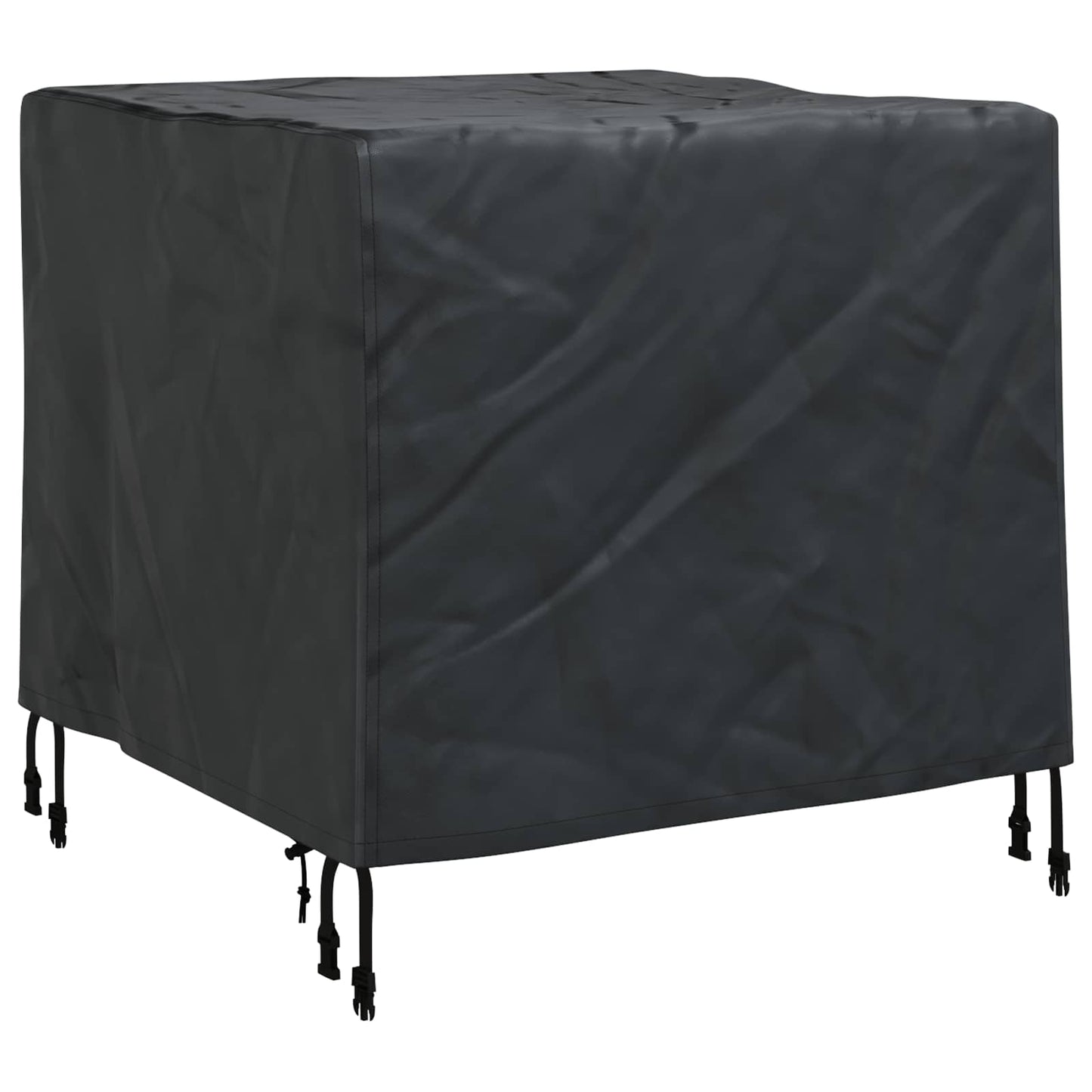 Möbelbezug Schwarz 64 x 64 x 65 cm 210D Oxford Stoff