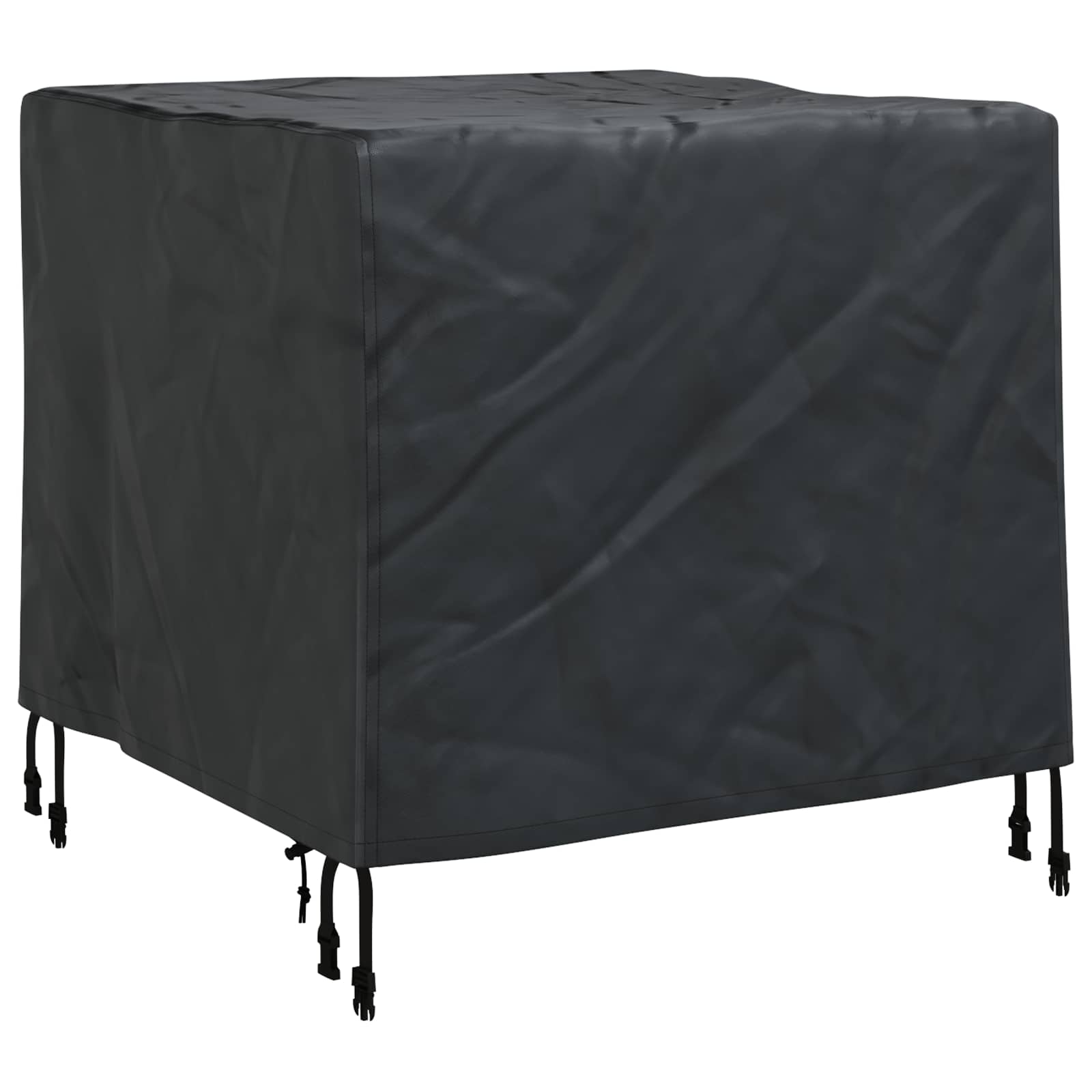 Möbelbezug Schwarz 64 x 64 x 65 cm 210D Oxford Stoff