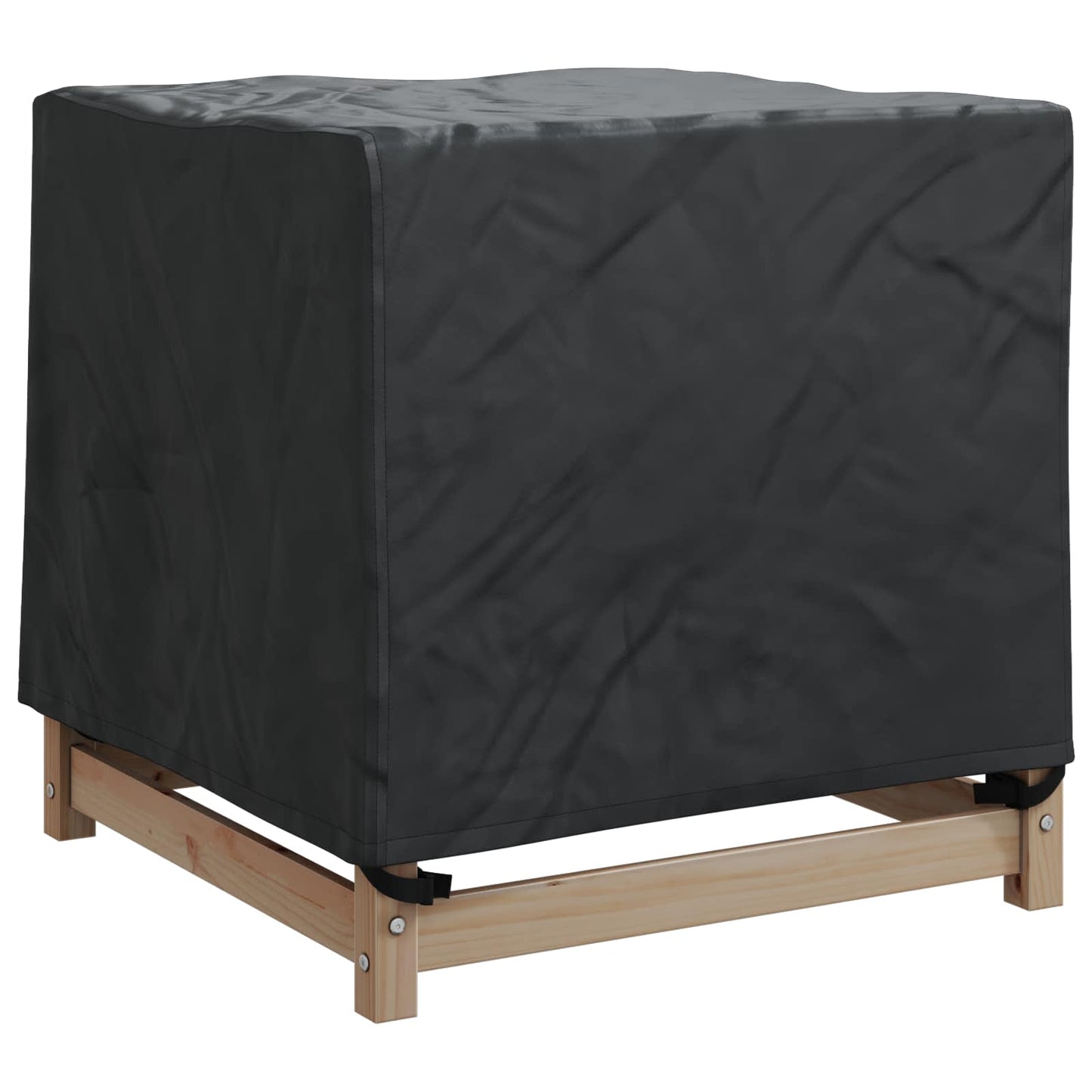 Möbelbezug Schwarz 64 x 64 x 65 cm 210D Oxford Stoff