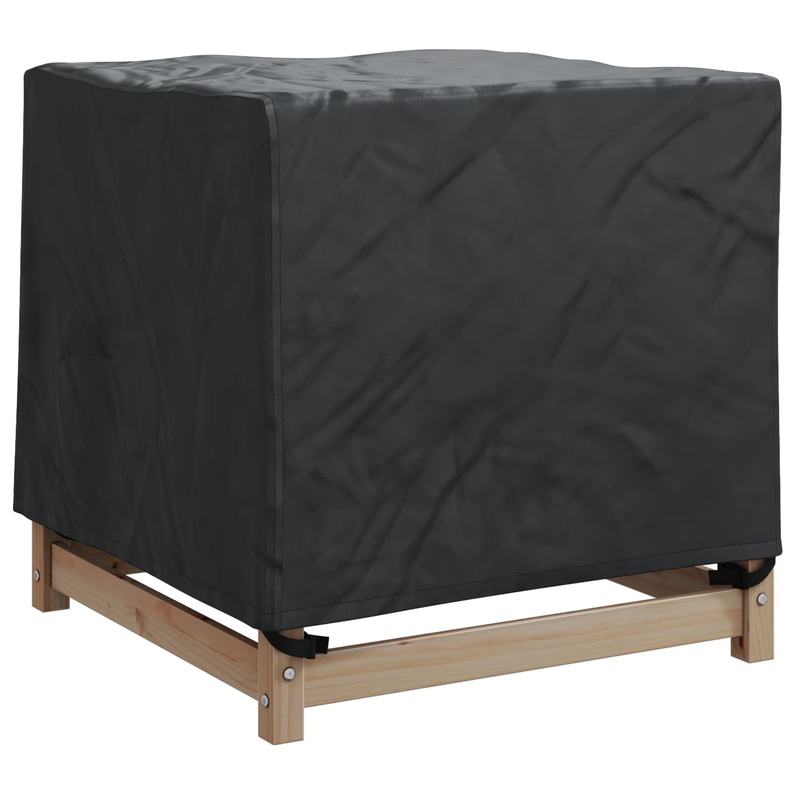 Möbelbezug Schwarz 64 x 64 x 65 cm 210D Oxford Stoff