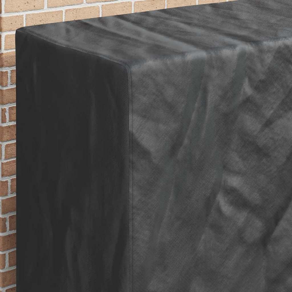 Pingpong Tischbezug Uni Schwarz 165 x 70 x 185 cm Stoff