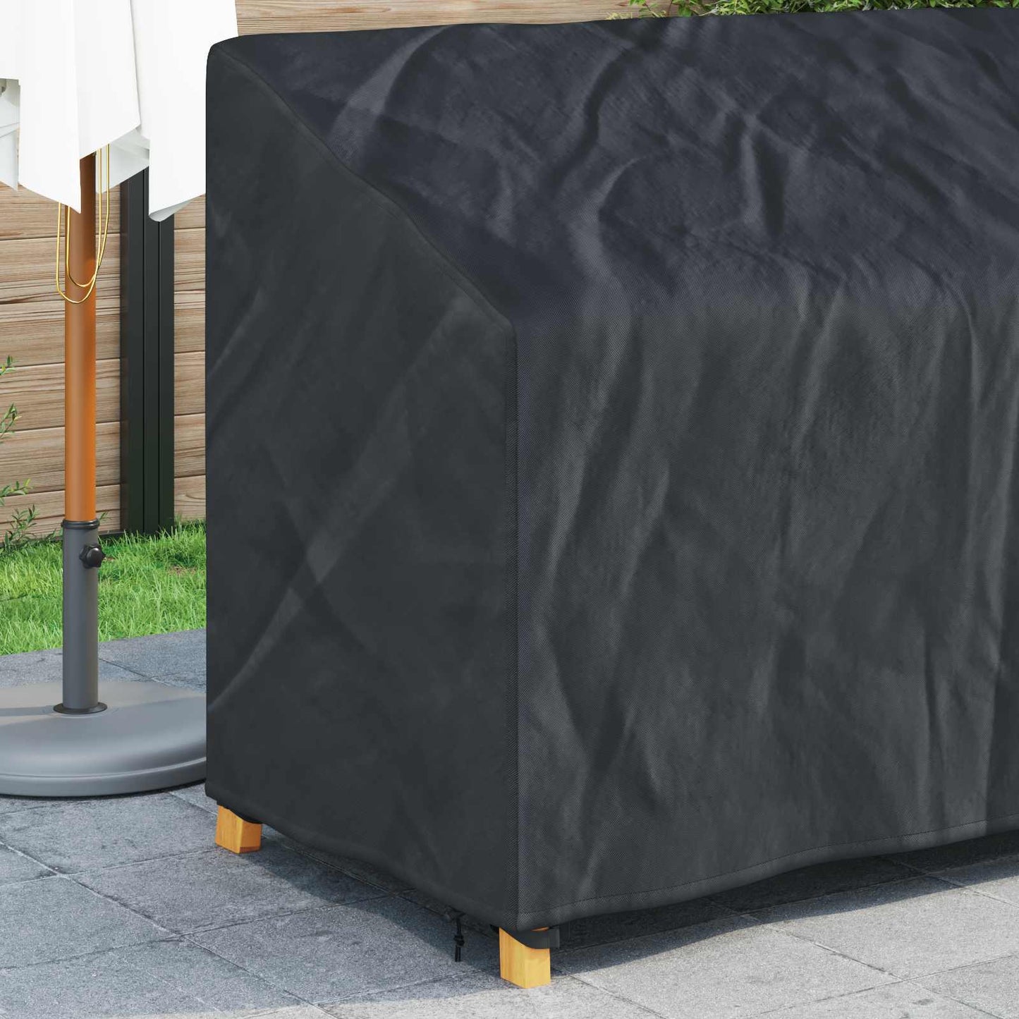 Abdeckung für Gartenbank 165 x 70 x 65 / 94 cm 210D Oxford Stoff