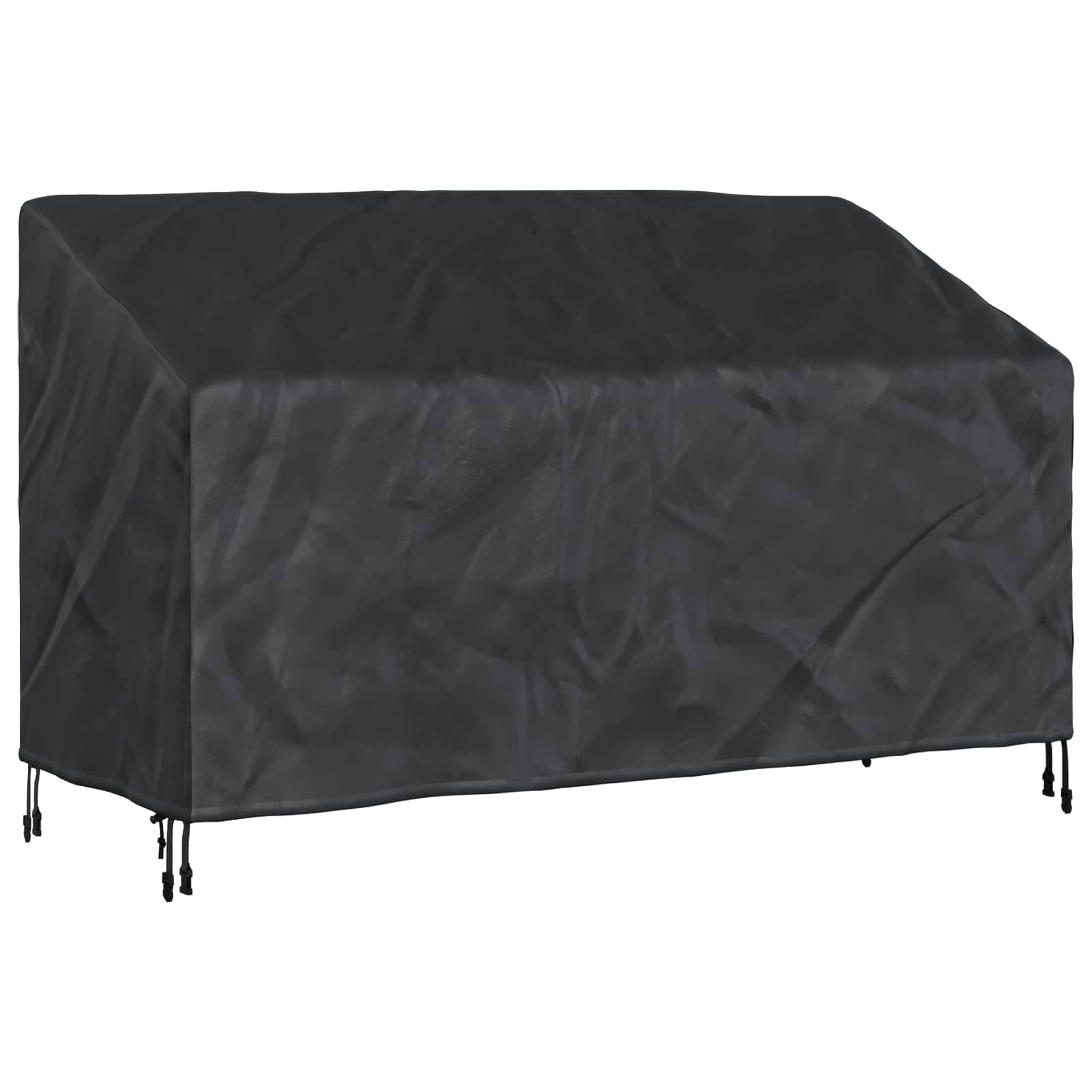 Abdeckung für Gartenbank 165 x 70 x 65 / 94 cm 210D Oxford Stoff