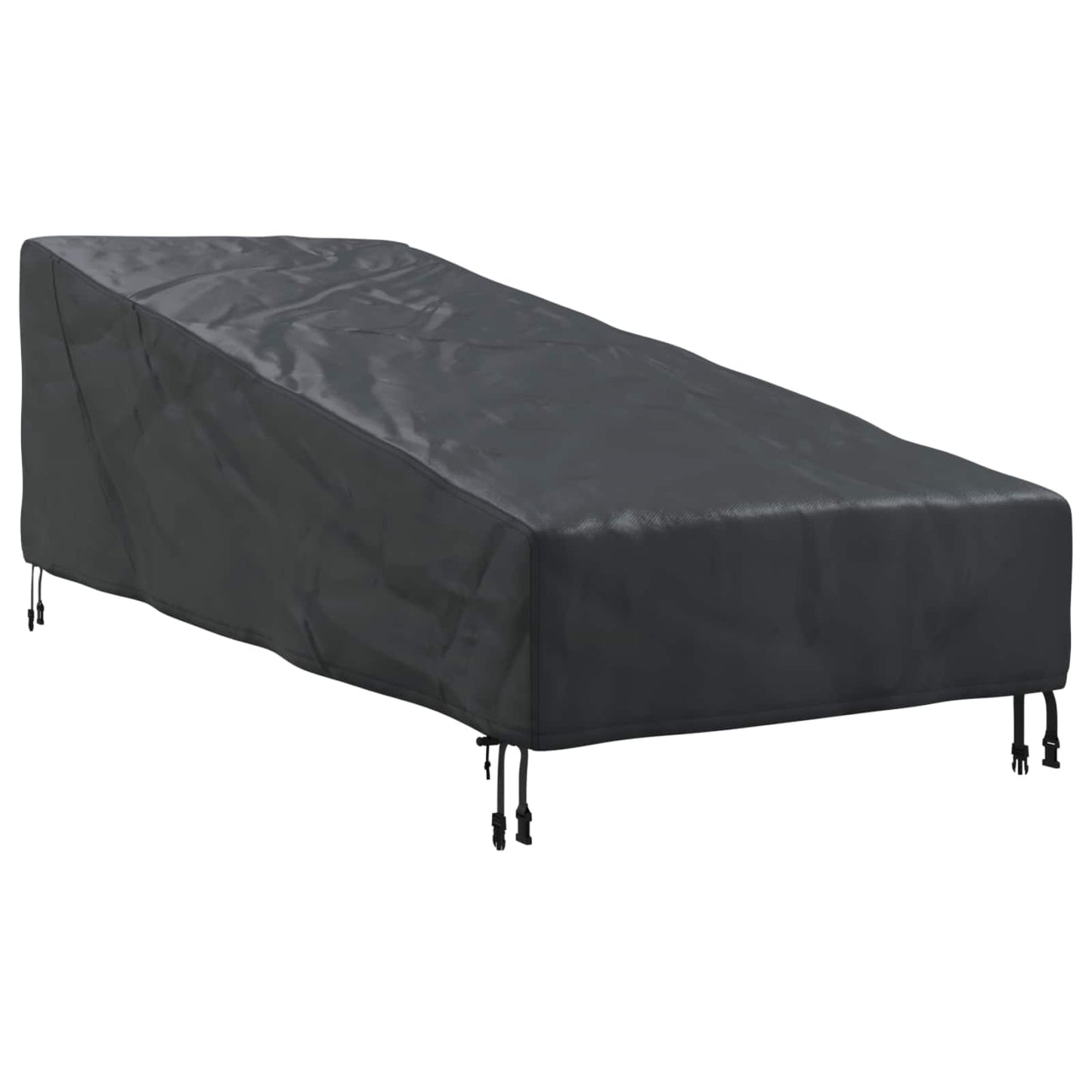 Abdeckung für Möbel für den Outdoor Schwarz 203 x 81 x 63 cm