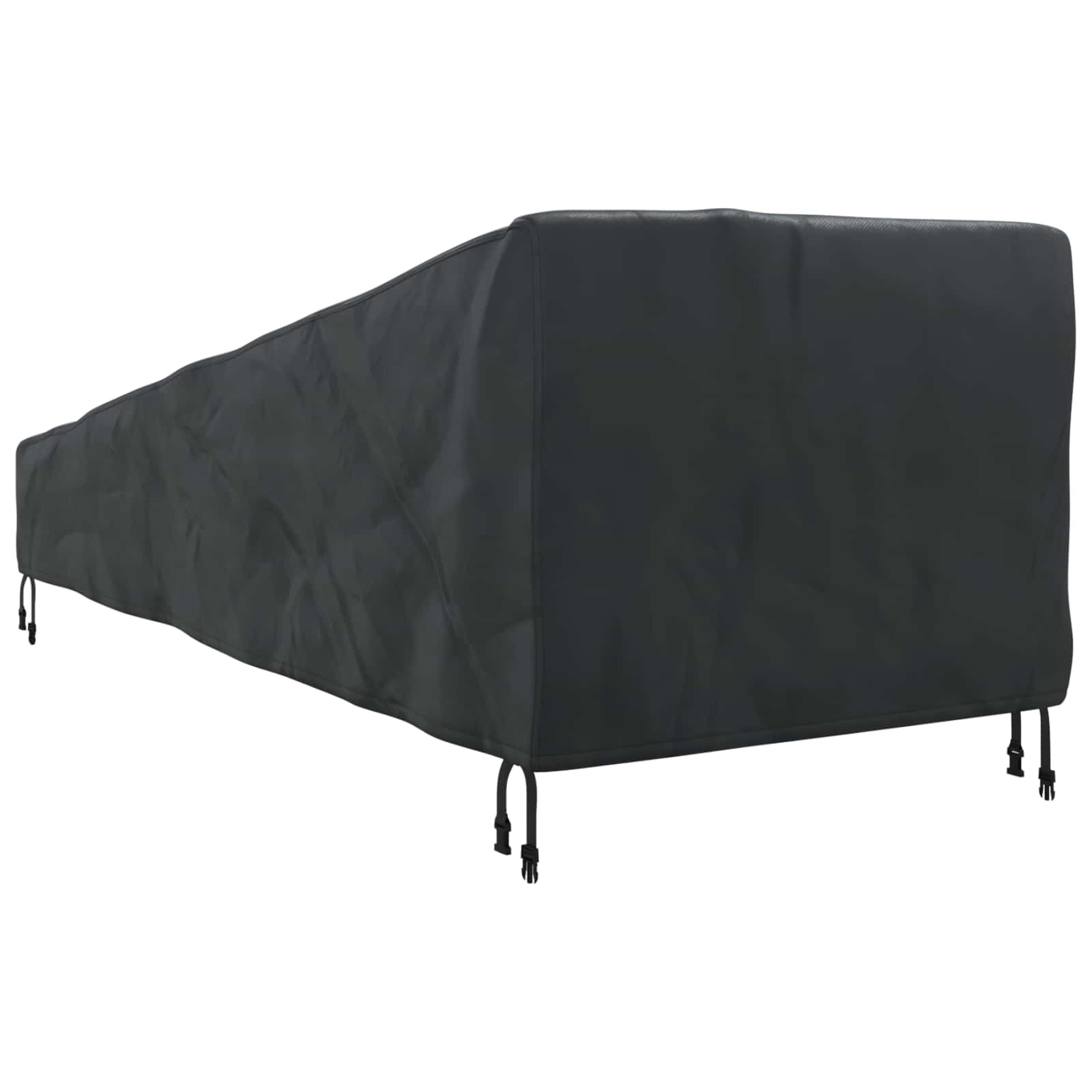 Abdeckung für Möbel für den Outdoor Schwarz 203 x 81 x 63 cm
