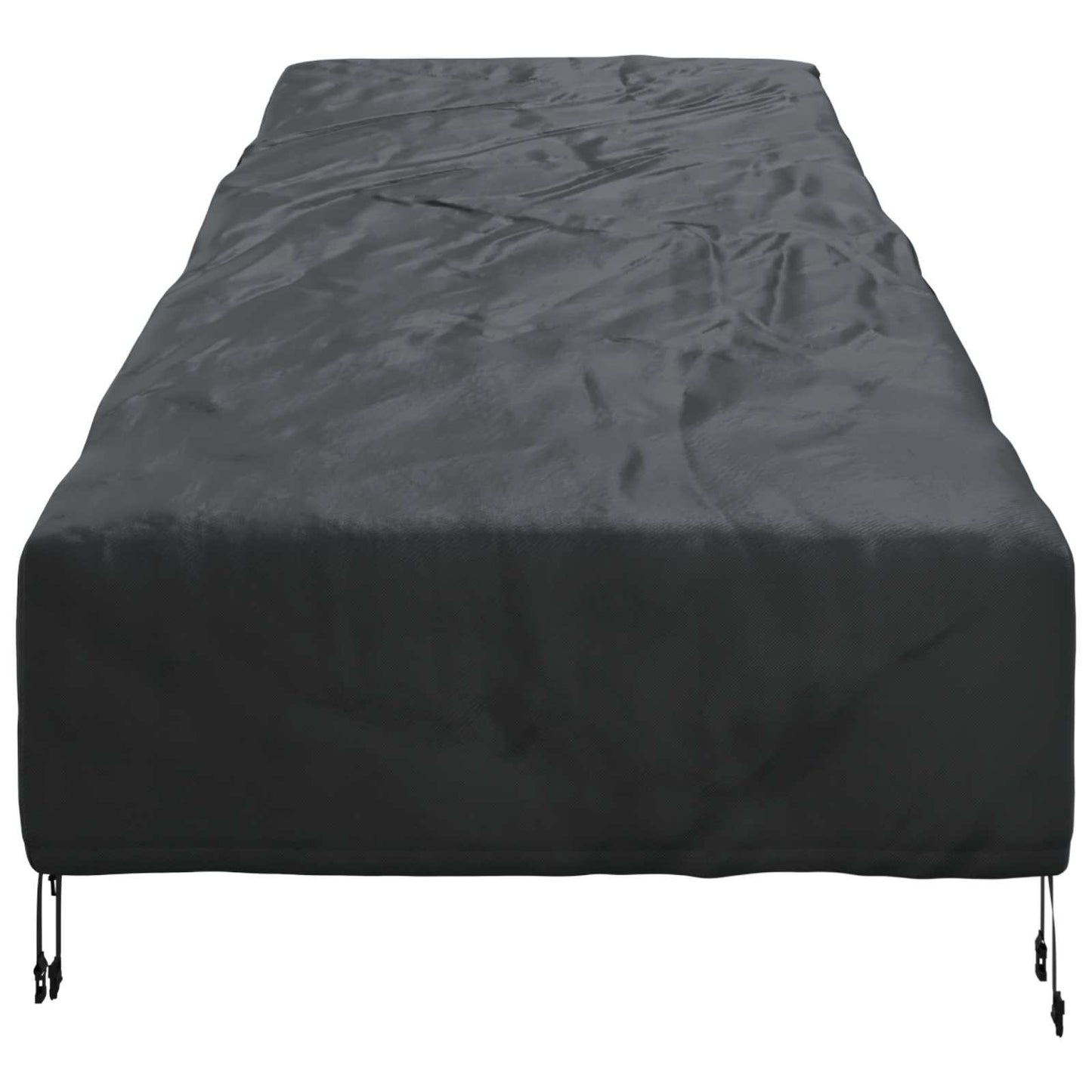 Abdeckung für Möbel für den Outdoor Schwarz 203 x 81 x 63 cm