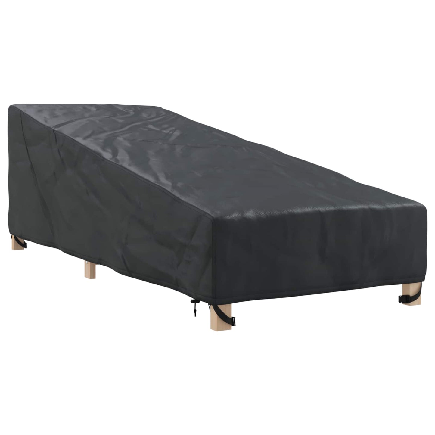 Abdeckung für Möbel für den Outdoor Schwarz 203 x 81 x 63 cm