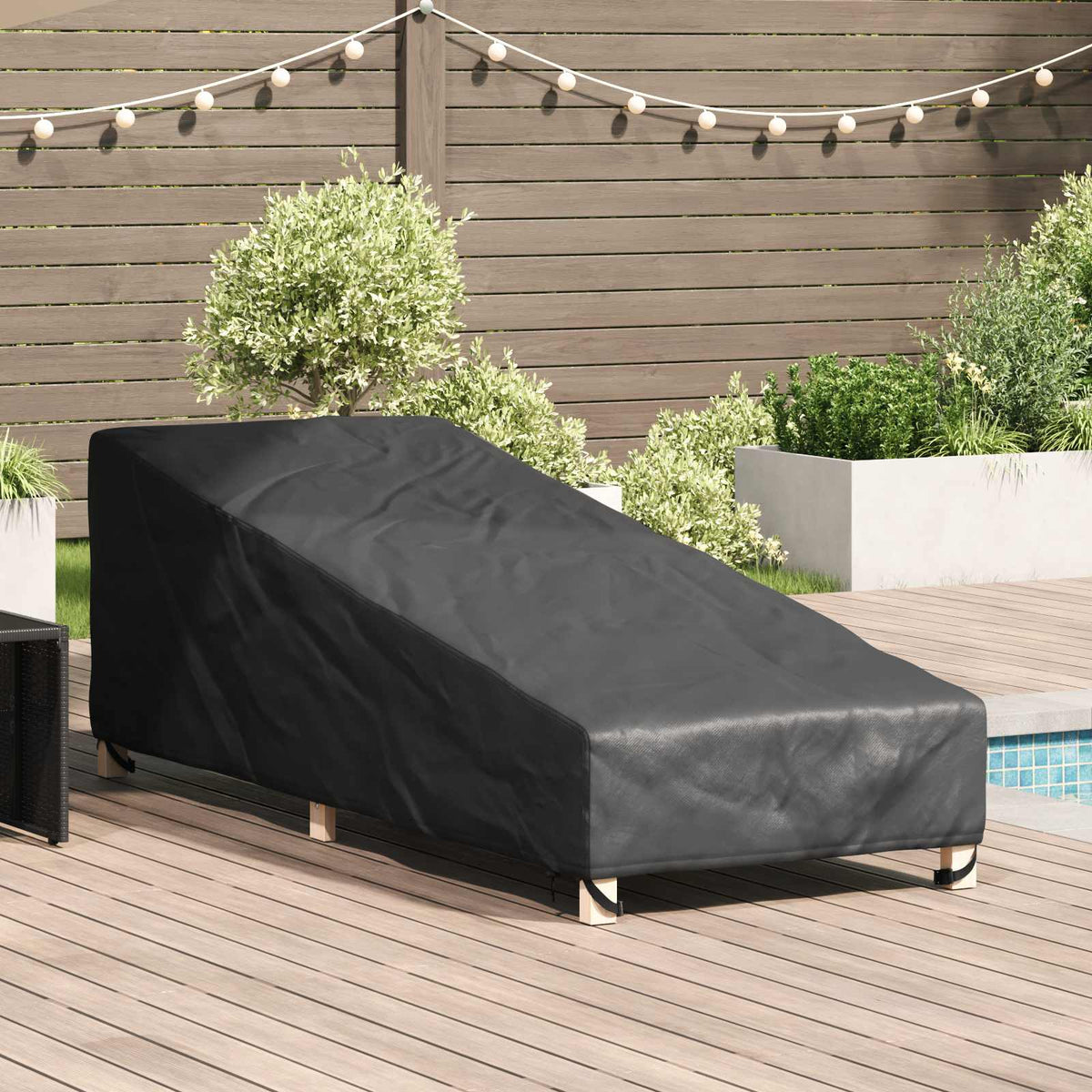 Abdeckung für Möbel für den Outdoor 210 x 80 x 75 cm Rechteckig