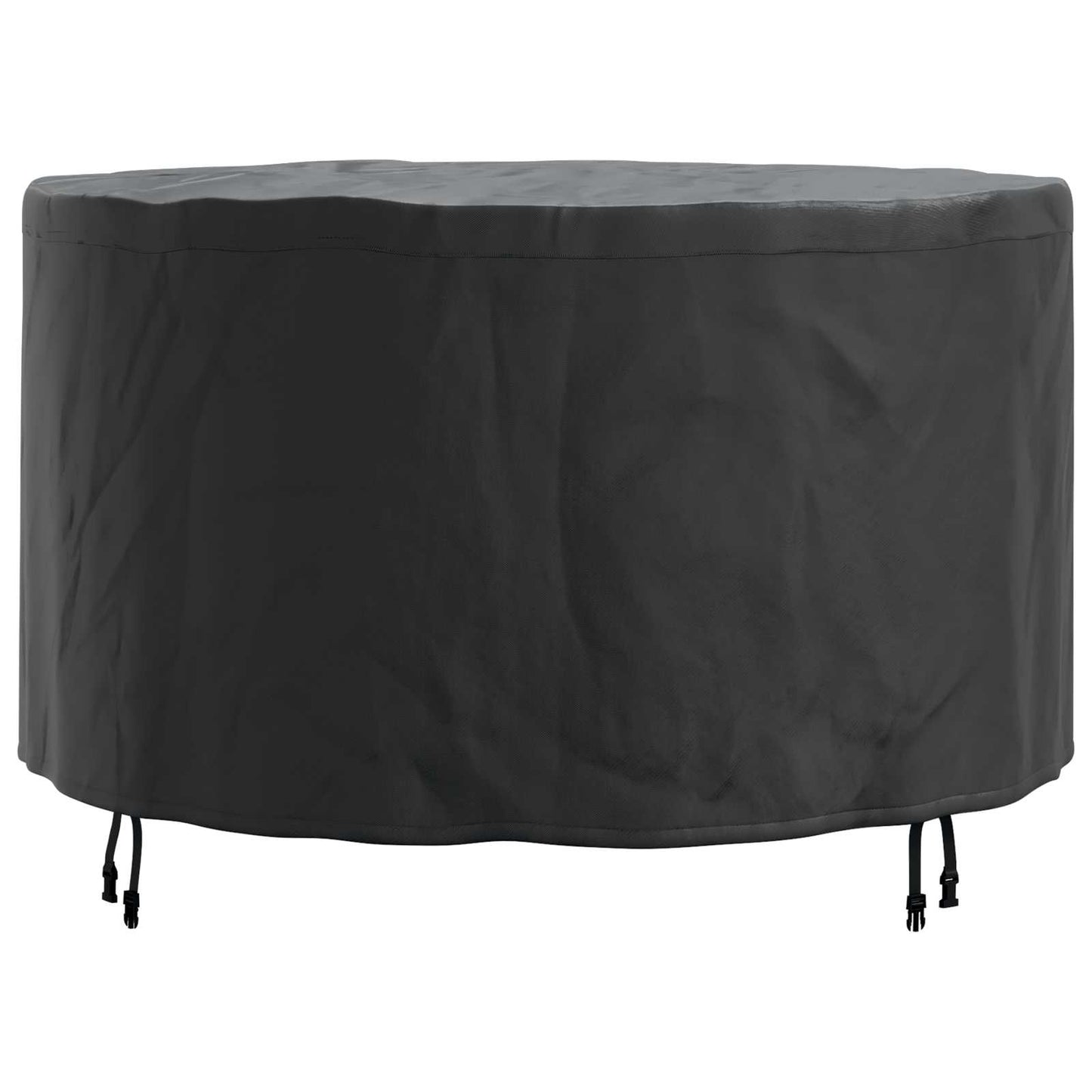 Möbelbezug Schwarz 128 x 128 x 71 cm 210D Oxford Stoff