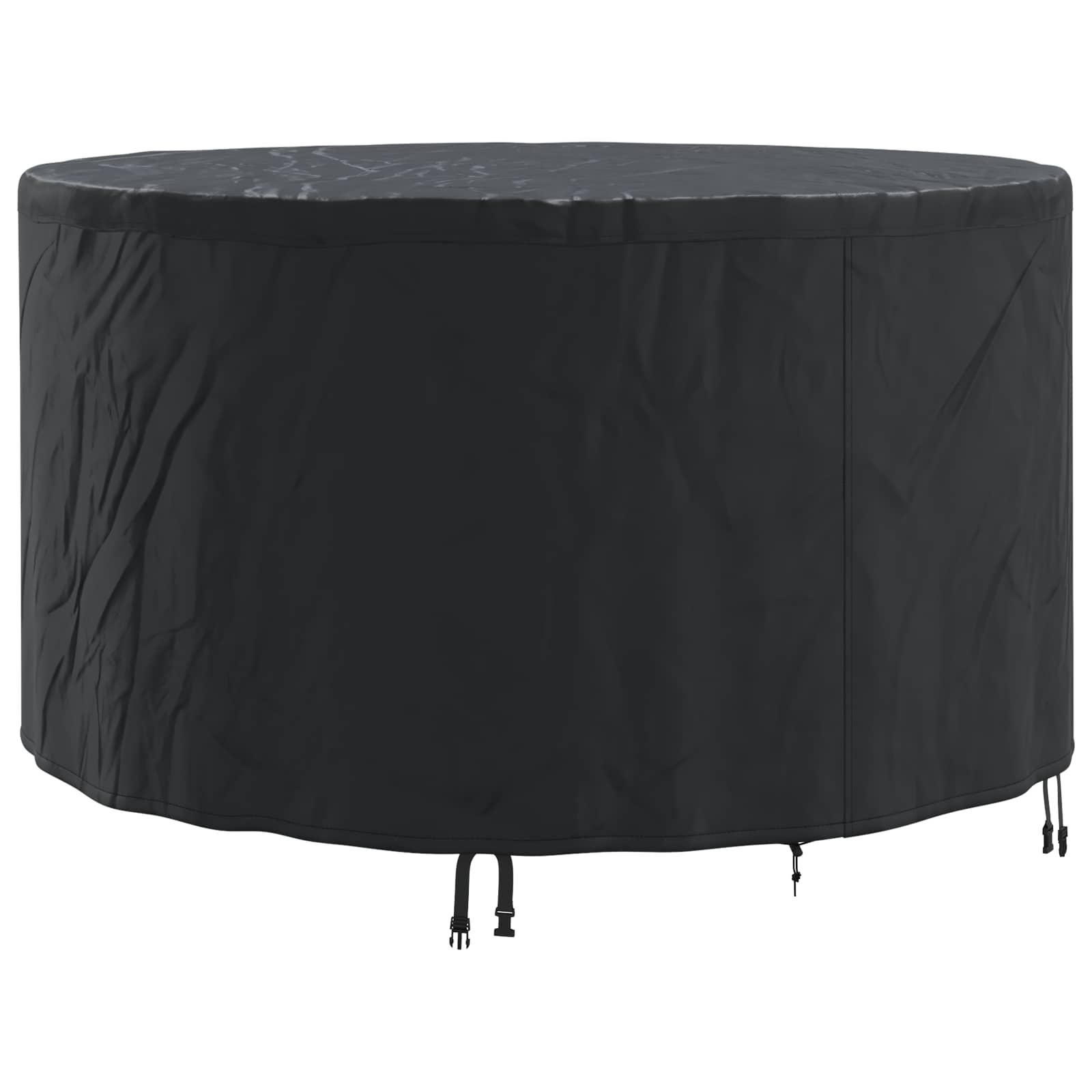Möbelbezug Schwarz 157 x 157 x 85 cm 210D Oxford Stoff