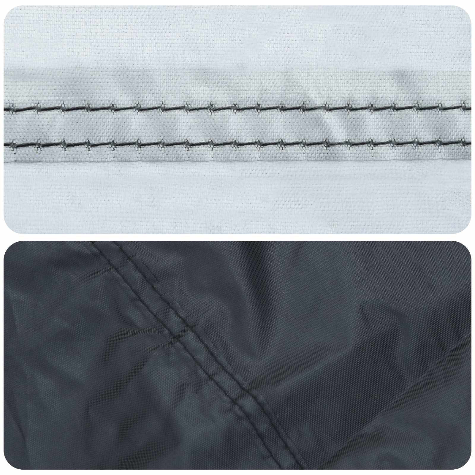 Möbelbezug Schwarz 157 x 157 x 85 cm 210D Oxford Stoff