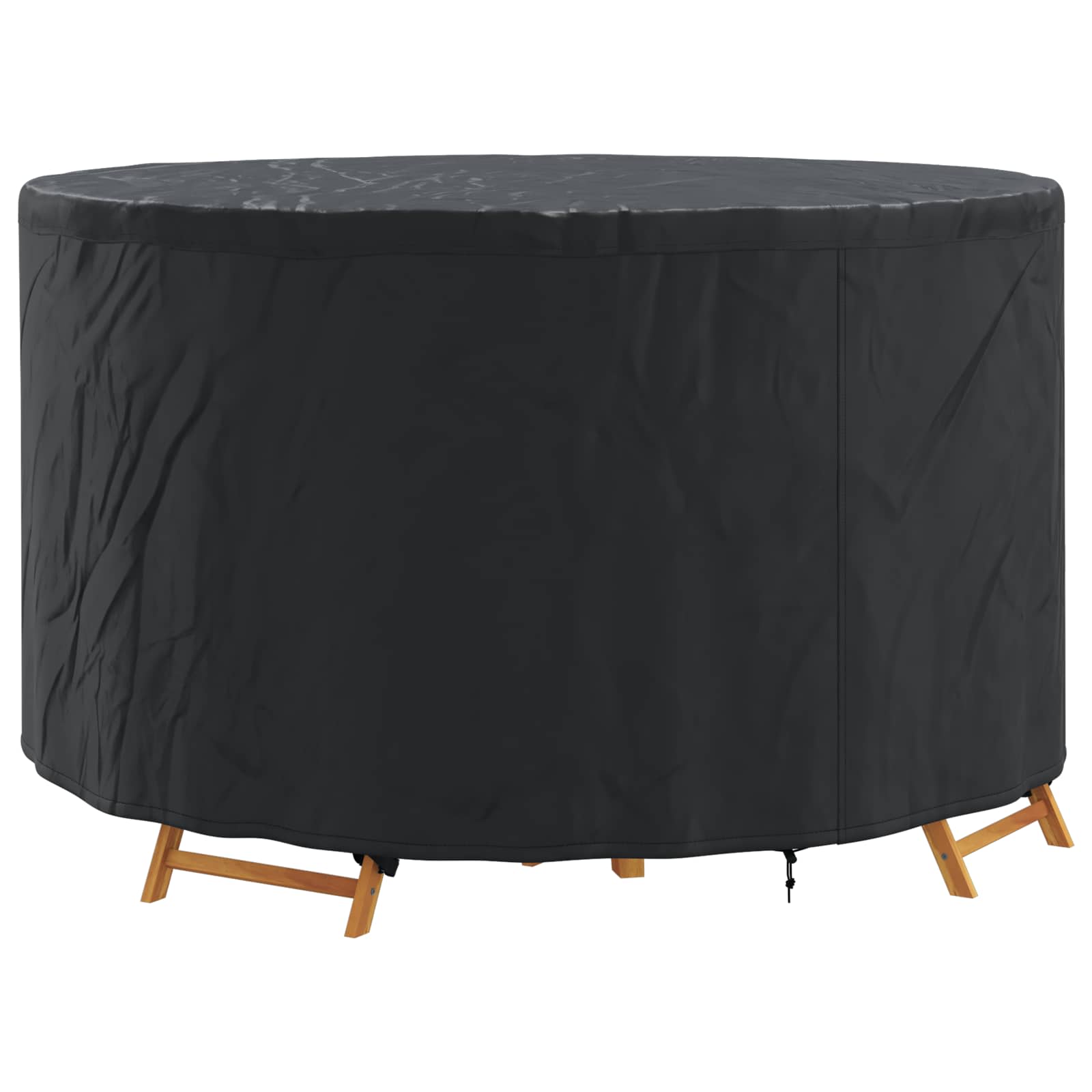 Möbelbezug Schwarz 157 x 157 x 85 cm 210D Oxford Stoff