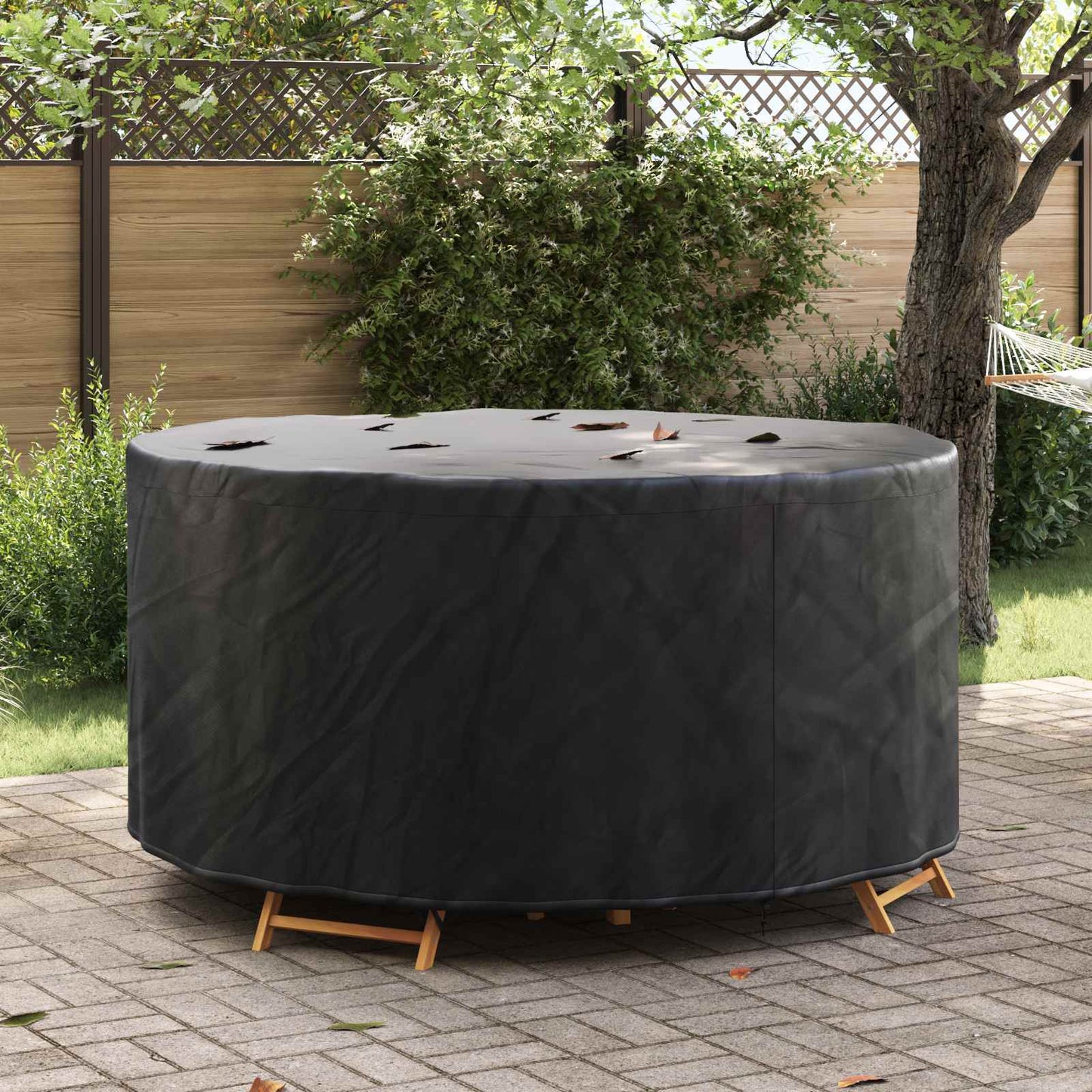 Möbelbezug Schwarz 182 x 182 x 71 cm 210D Oxford Stoff