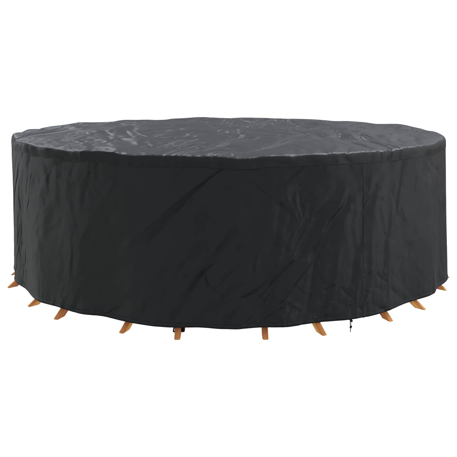 Möbelbezug Schwarz 279 x 279 x 105 cm 210D Oxford Stoff