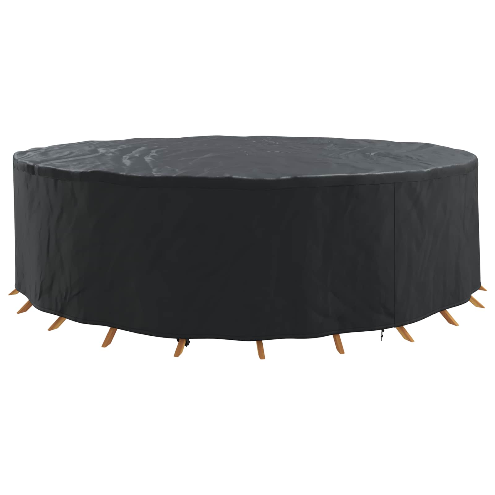 Möbelbezug Schwarz 320 x 320 x 71 cm 210D Oxford Stoff