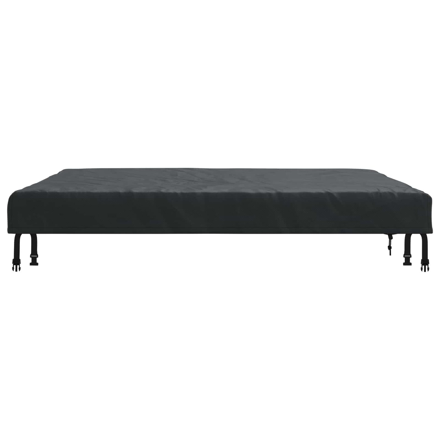 Tischdecken Uni Schwarz 122 x 122 x 15 cm Stoff