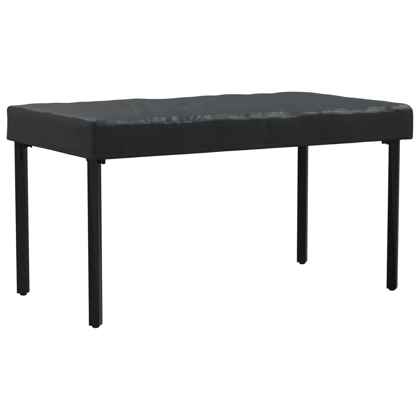 Tischdecken Uni Schwarz 122 x 72 x 15 cm Stoff