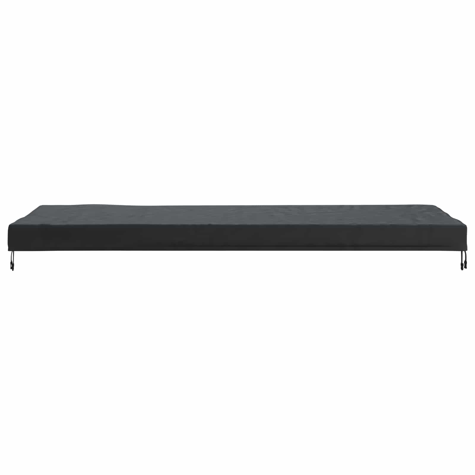 Tischdecken Uni Schwarz 102 x 262 x 15 cm Stoff