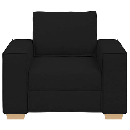 Sofa Stuhl Schwarz 100x78x84 cm Stoff