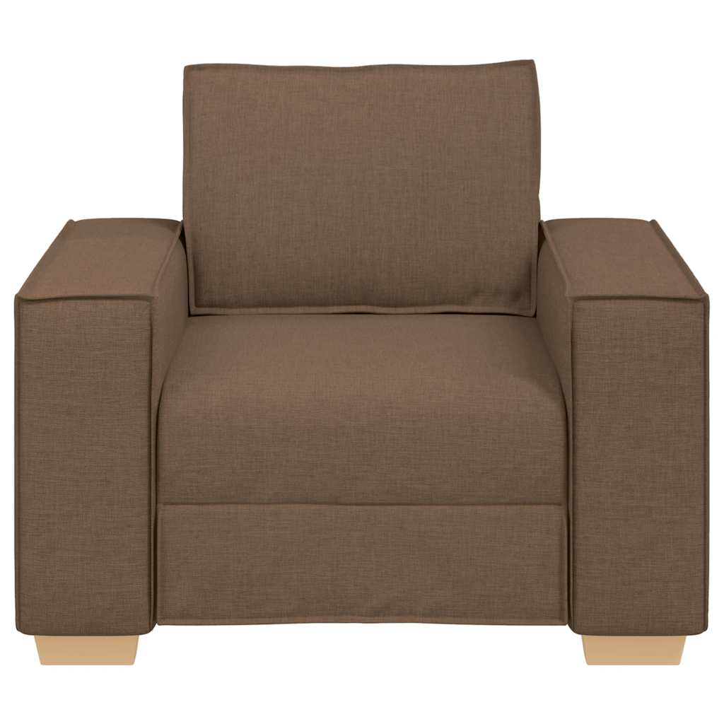 Sofa Stuhl Braun 60 cm Stoff