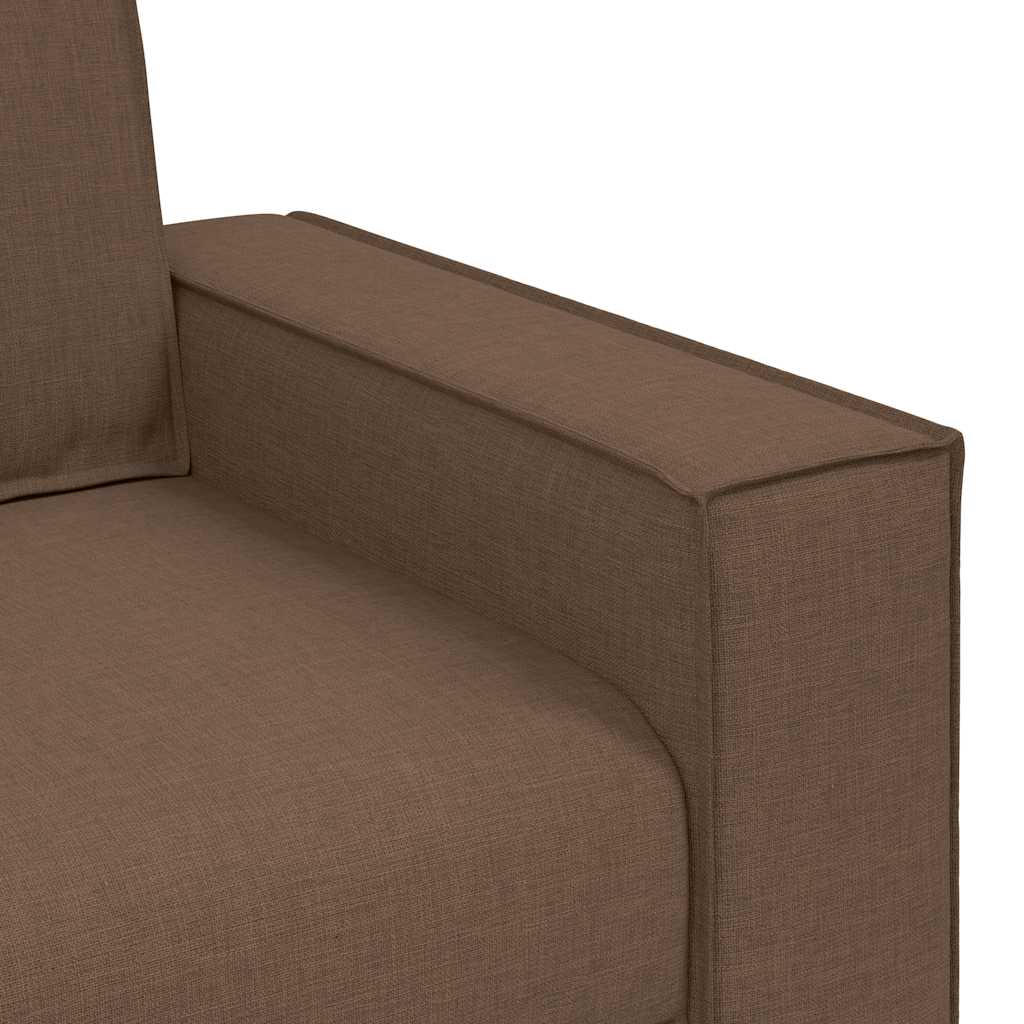 Sofa Stuhl Braun 60 cm Stoff