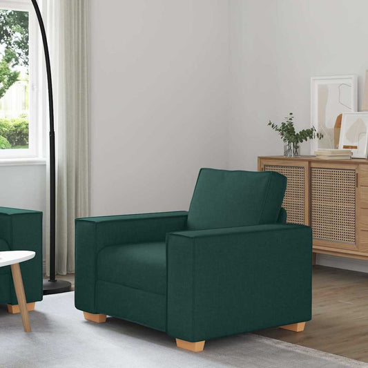 Sofa Stuhl Dunkelgrün 60 cm Stoff