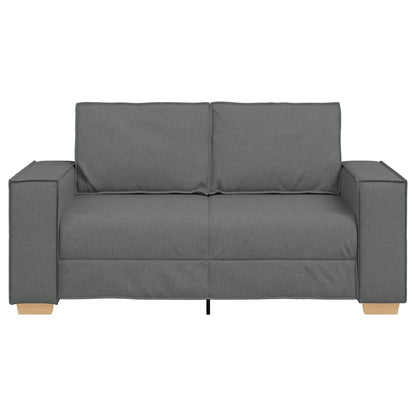 2-Sitzer Sofa Dunkelgrau 160x78x84 cm Stoff