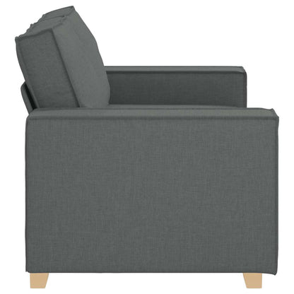 2-Sitzer Sofa Dunkelgrau 160x78x84 cm Stoff