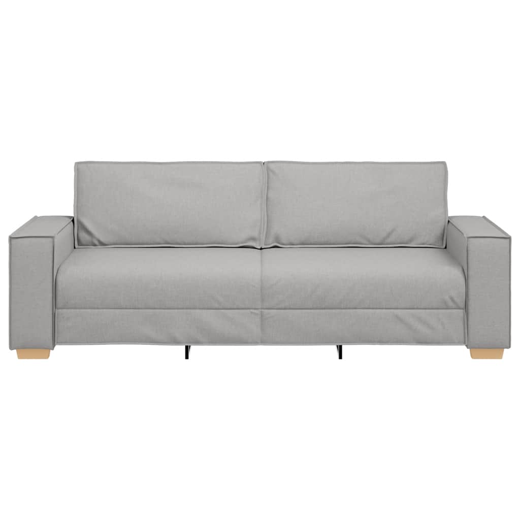 3-Sitzer-Sofa Wolkengrau 180 cm Stoff