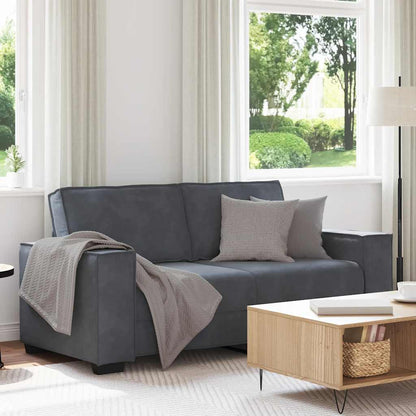 2-Sitzer-Sofa Dunkelgrau 180x78x84 cm Samt
