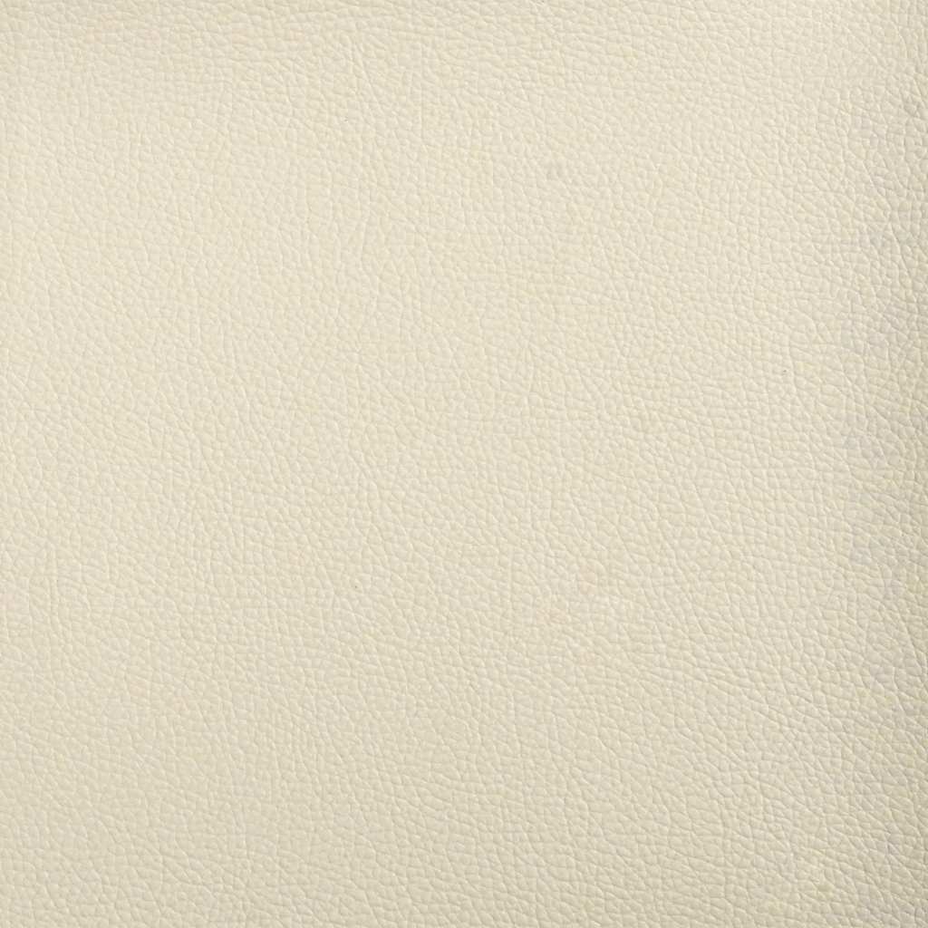 Sofasessel mit Kissen Creme 160 x 78 x 84 cm Kunstleder