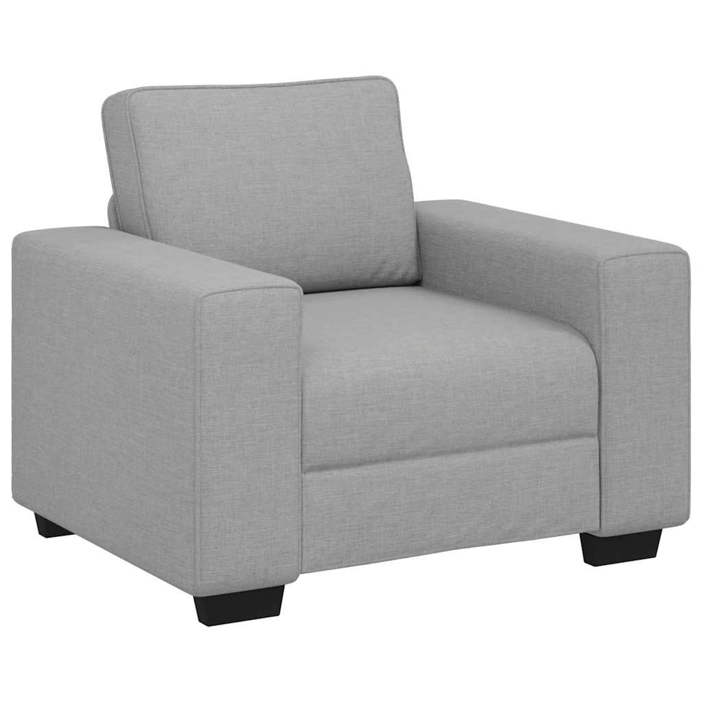 Fauteuil nuage gris 60 cm tissu