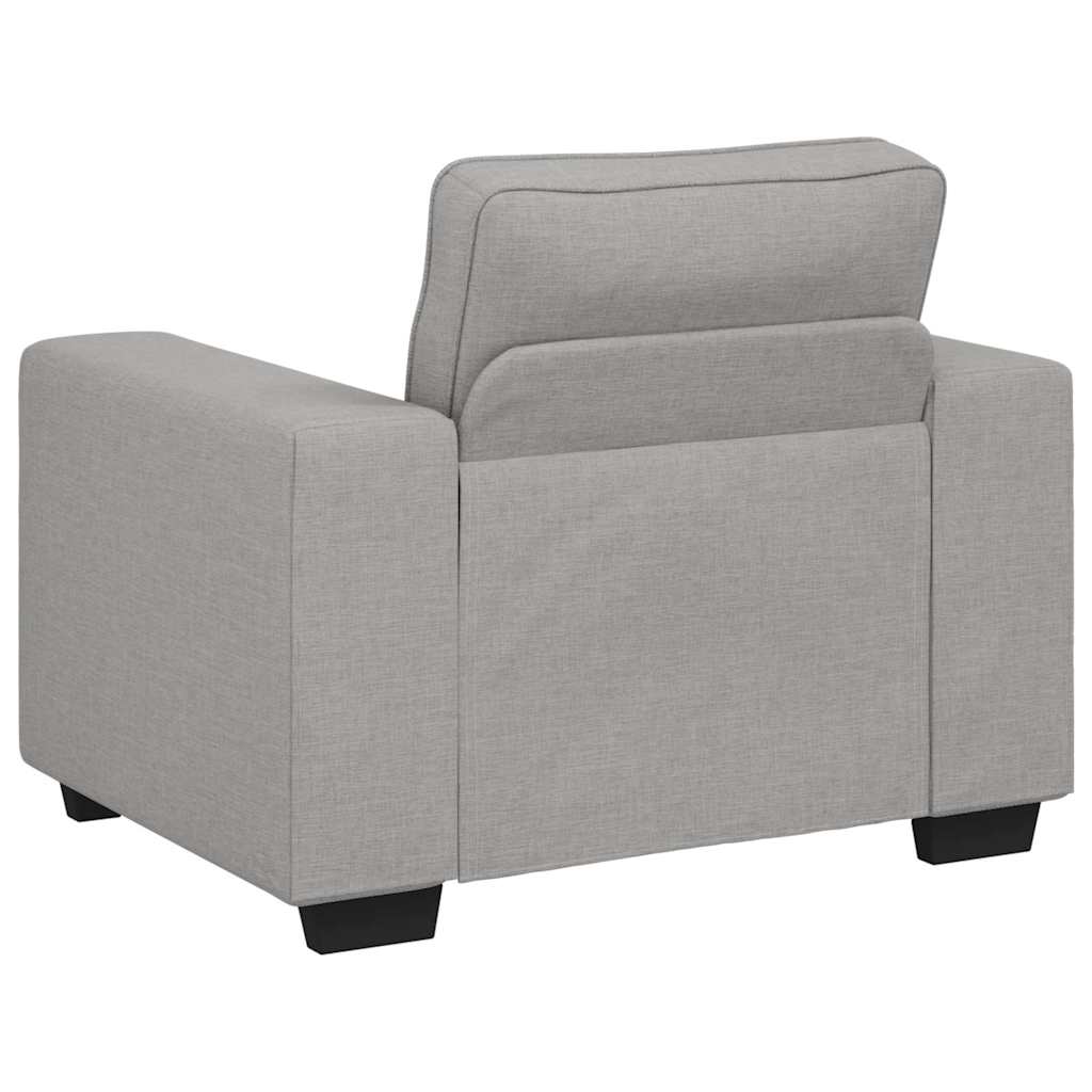 Fauteuil nuage gris 60 cm tissu