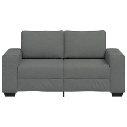 2-Sitzer-Sofa Dunkelgrau 160x77x82 cm Stoff